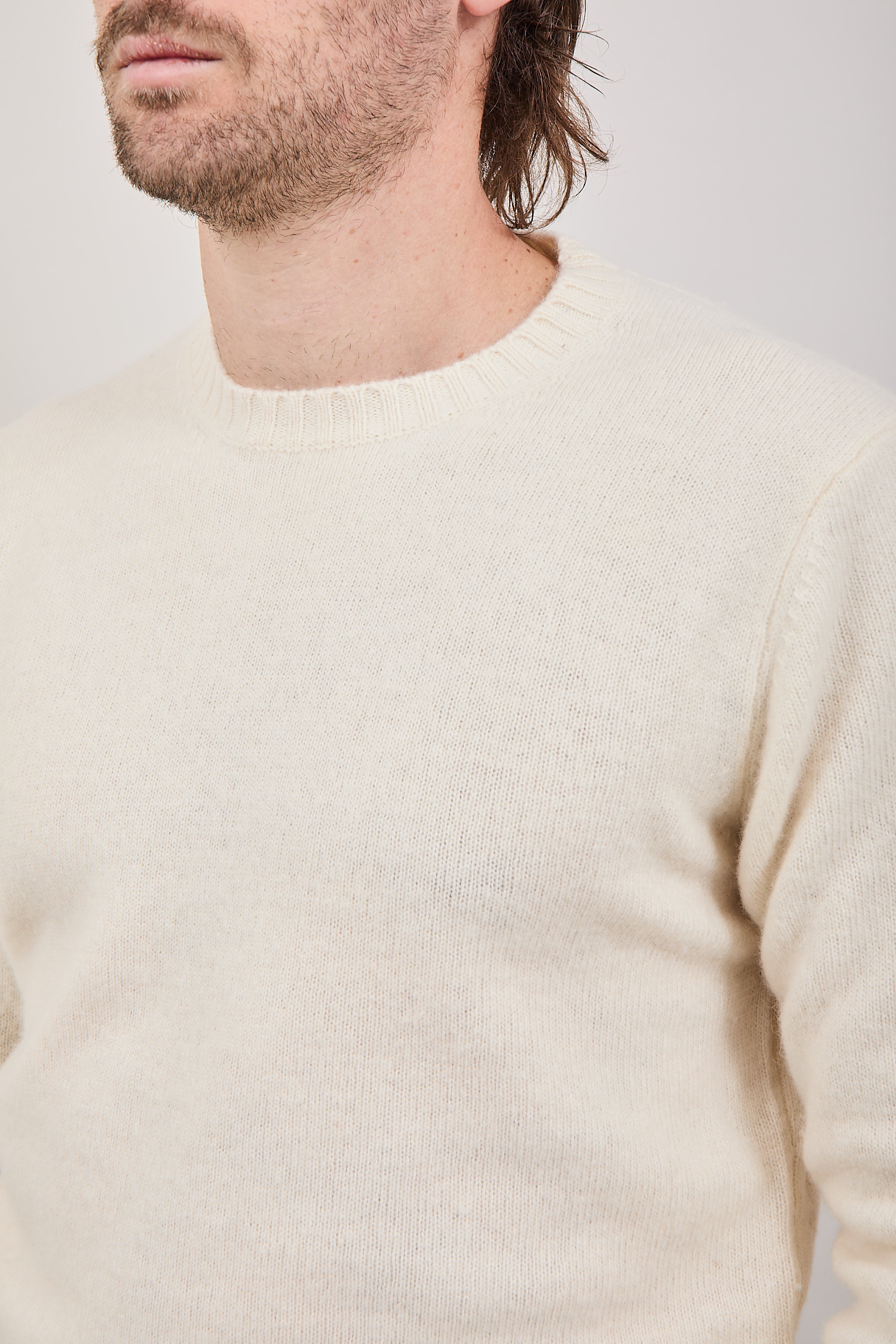 Maglione Berna Lambswool Panna