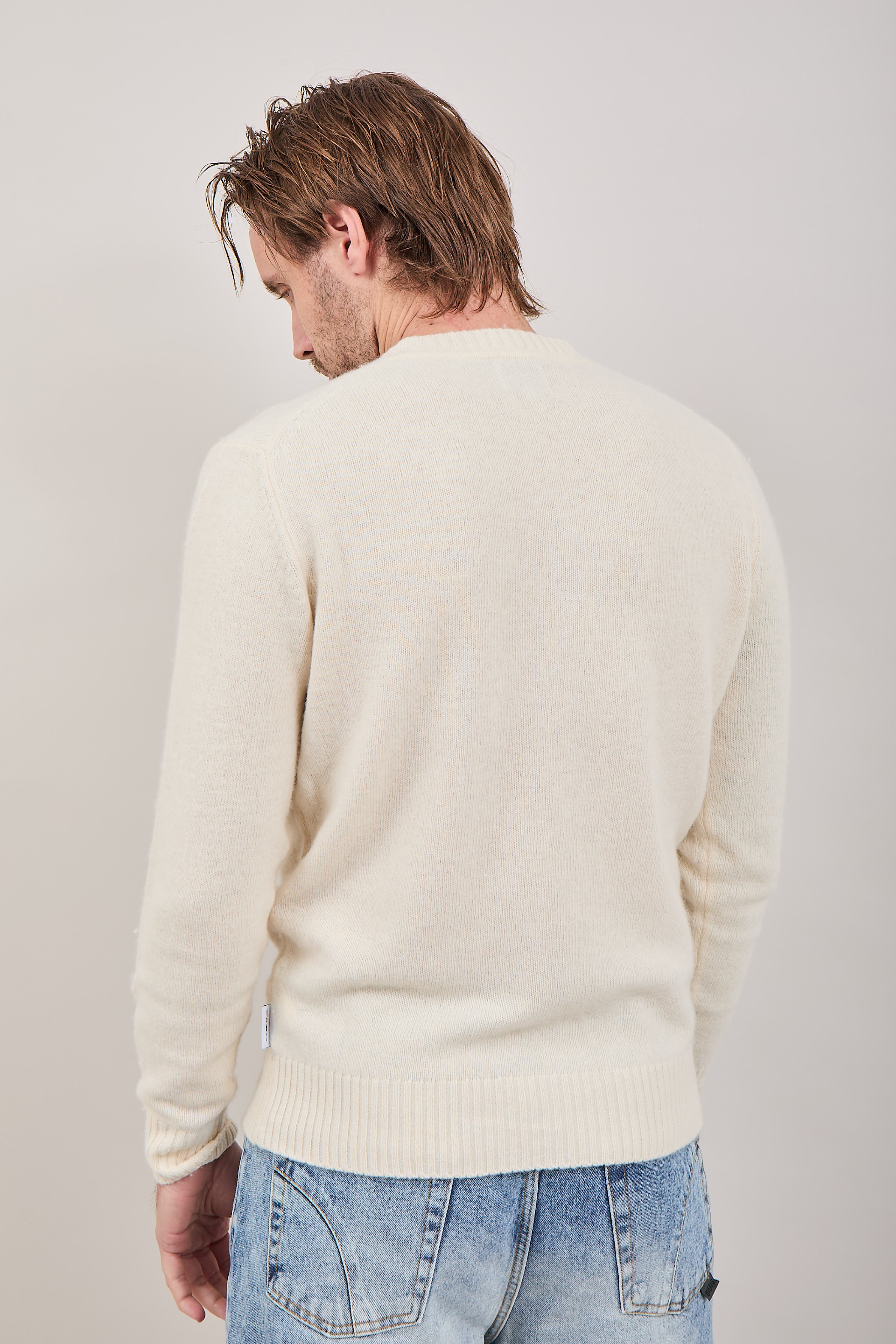 Maglione Berna Lambswool Panna