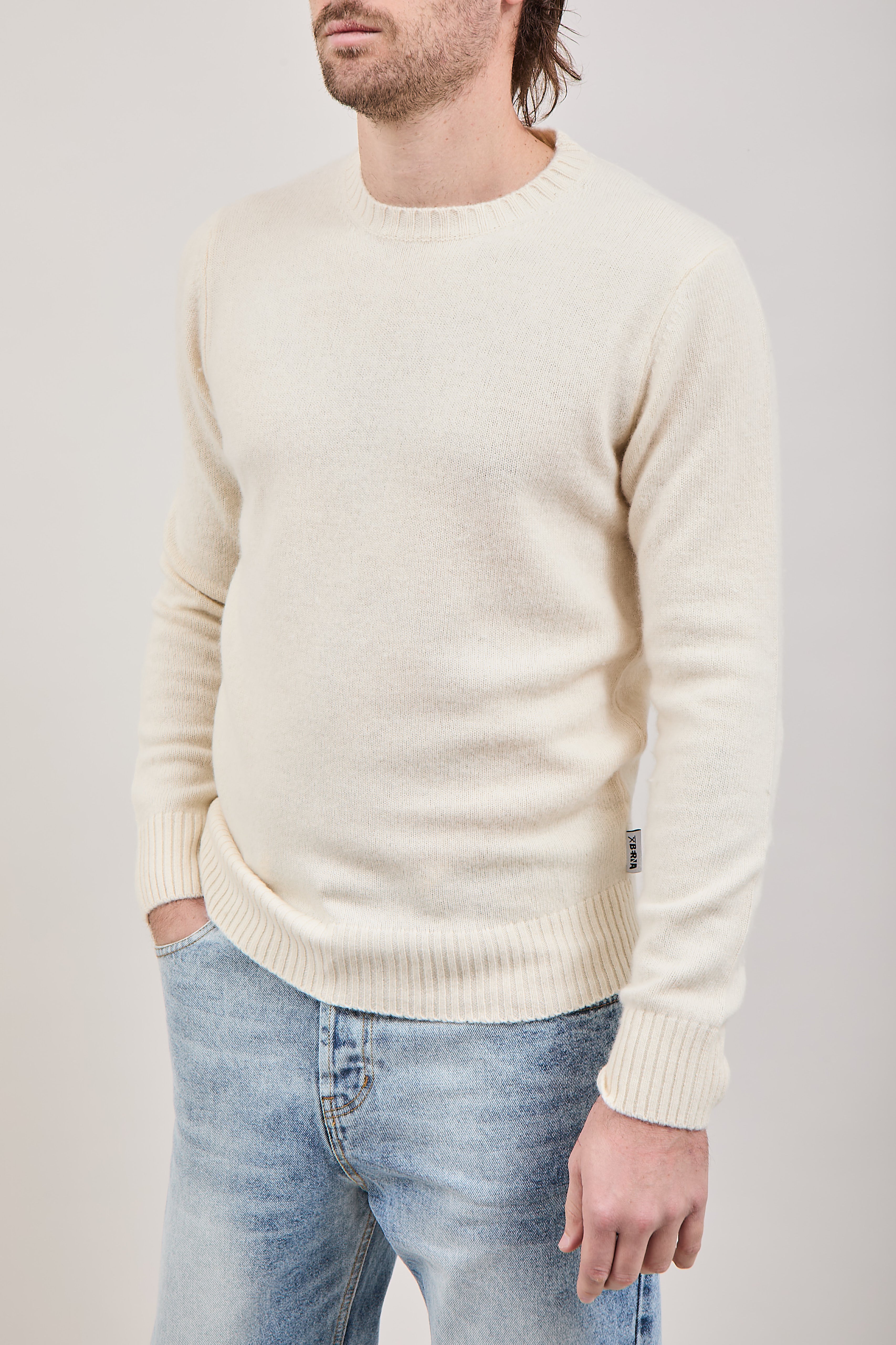 Maglione Berna Lambswool Panna