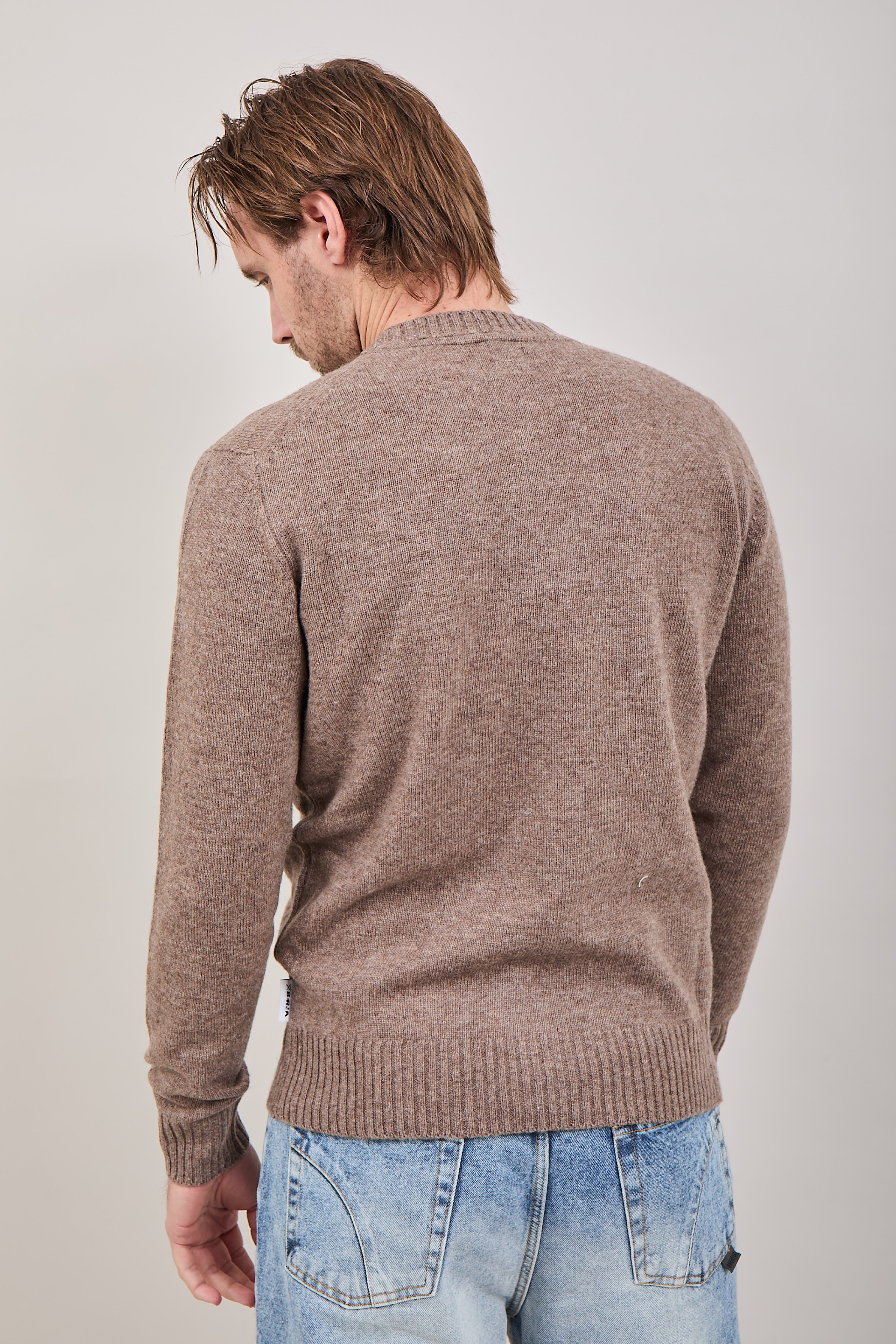 Maglione Berna Lambswool Caffè