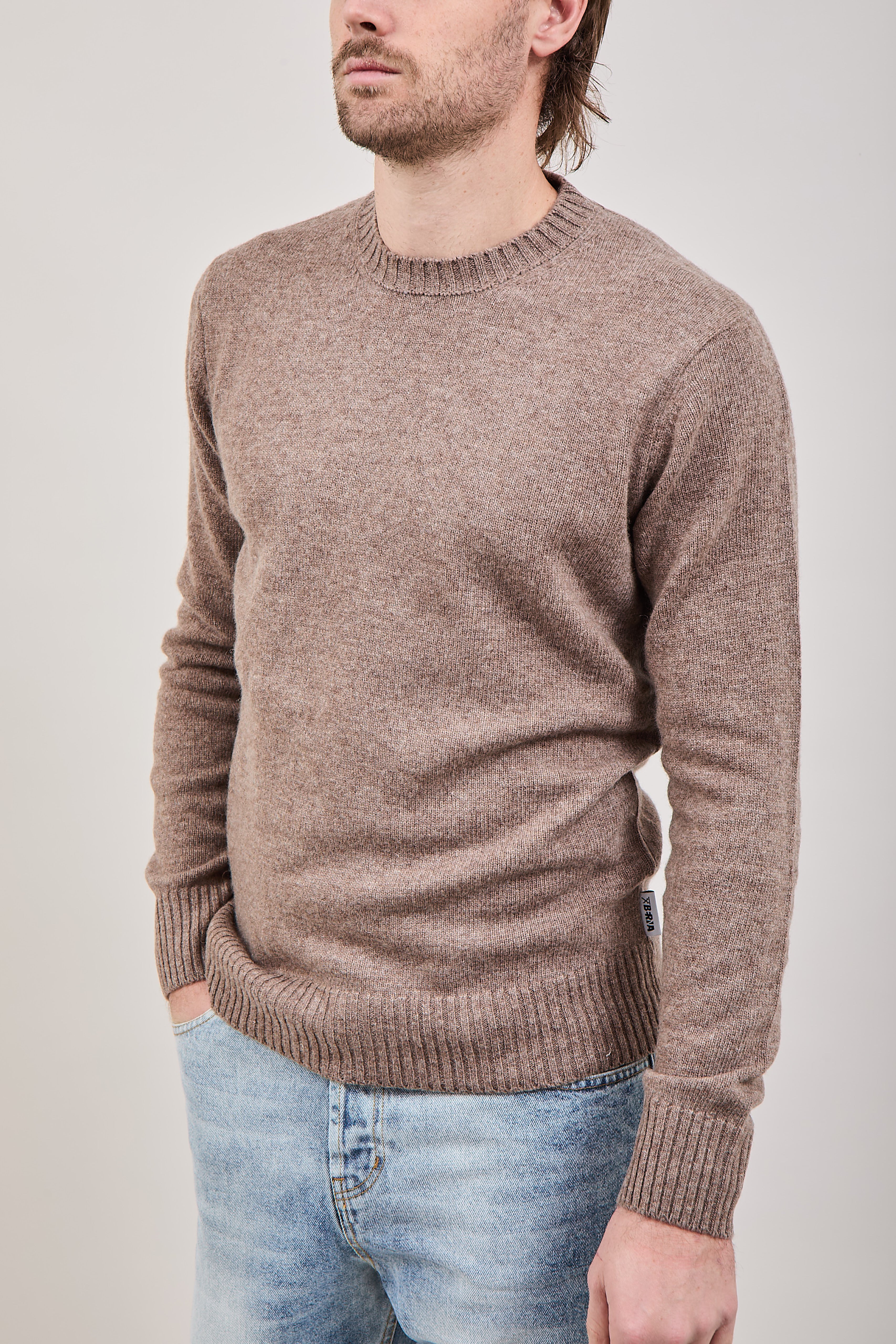 Maglione Berna Lambswool Caffè