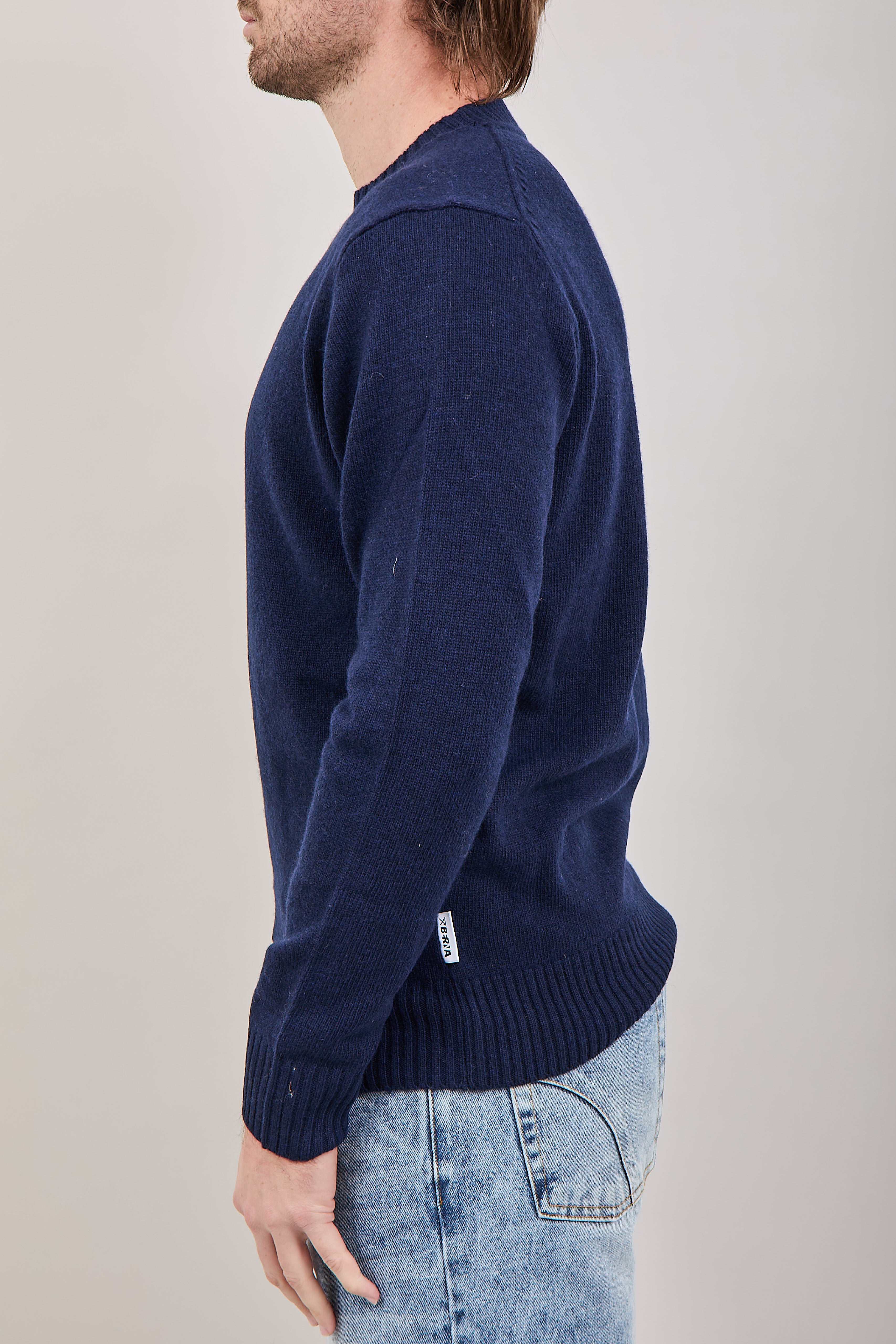 Maglione Berna Lambswool Inchiostro