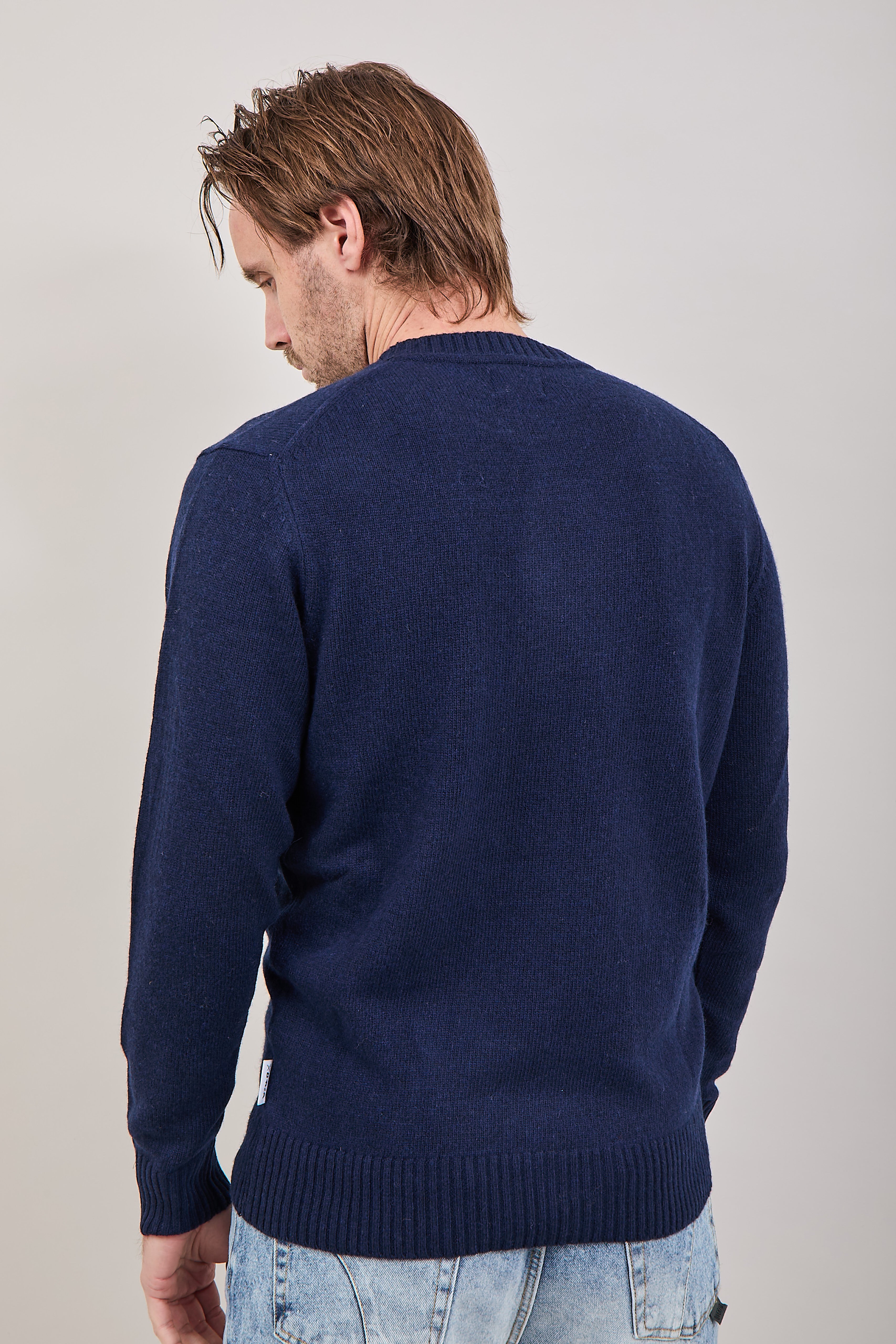 Maglione Berna Lambswool Inchiostro
