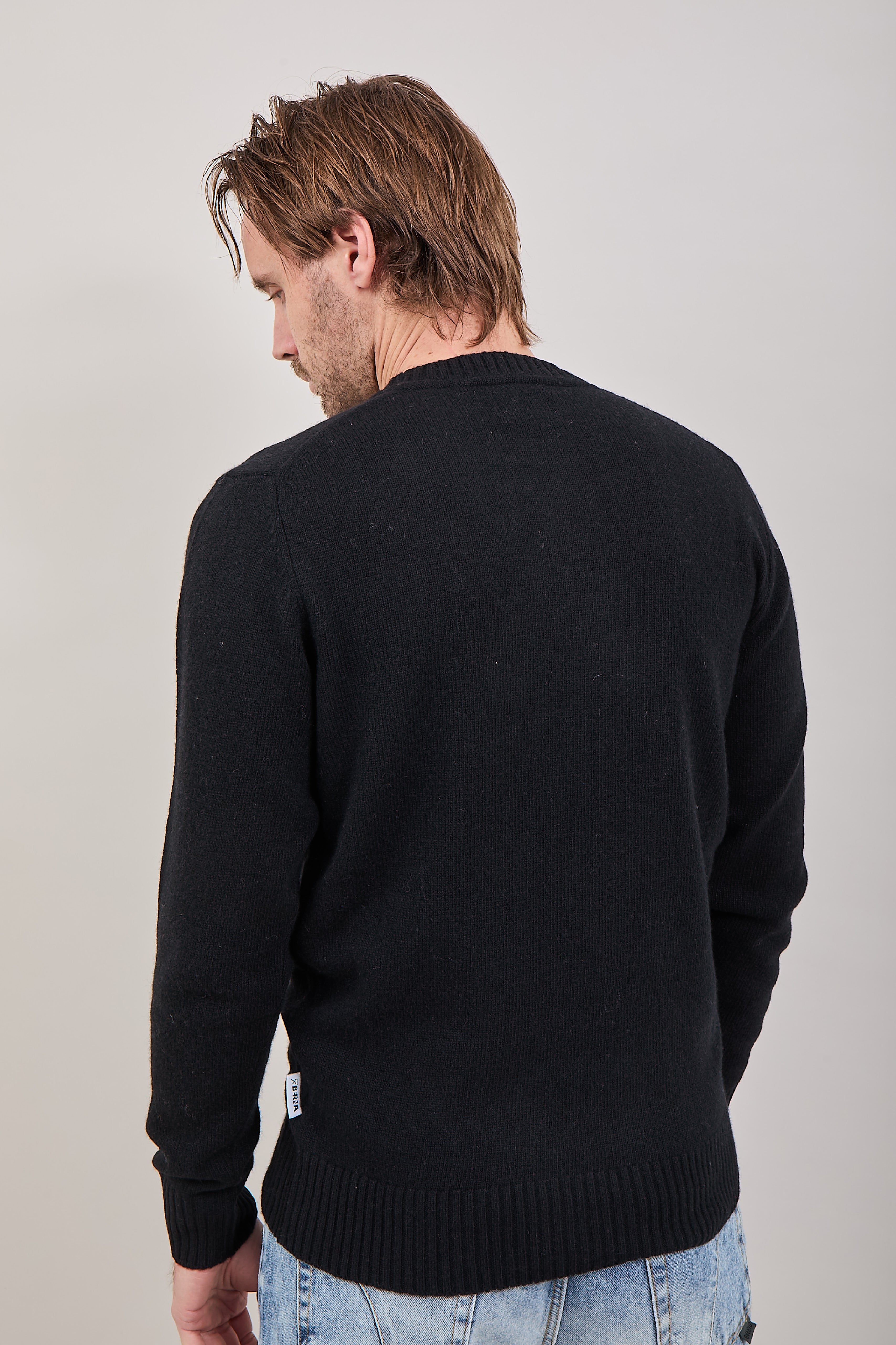 Maglione Berna Lambswool Nero