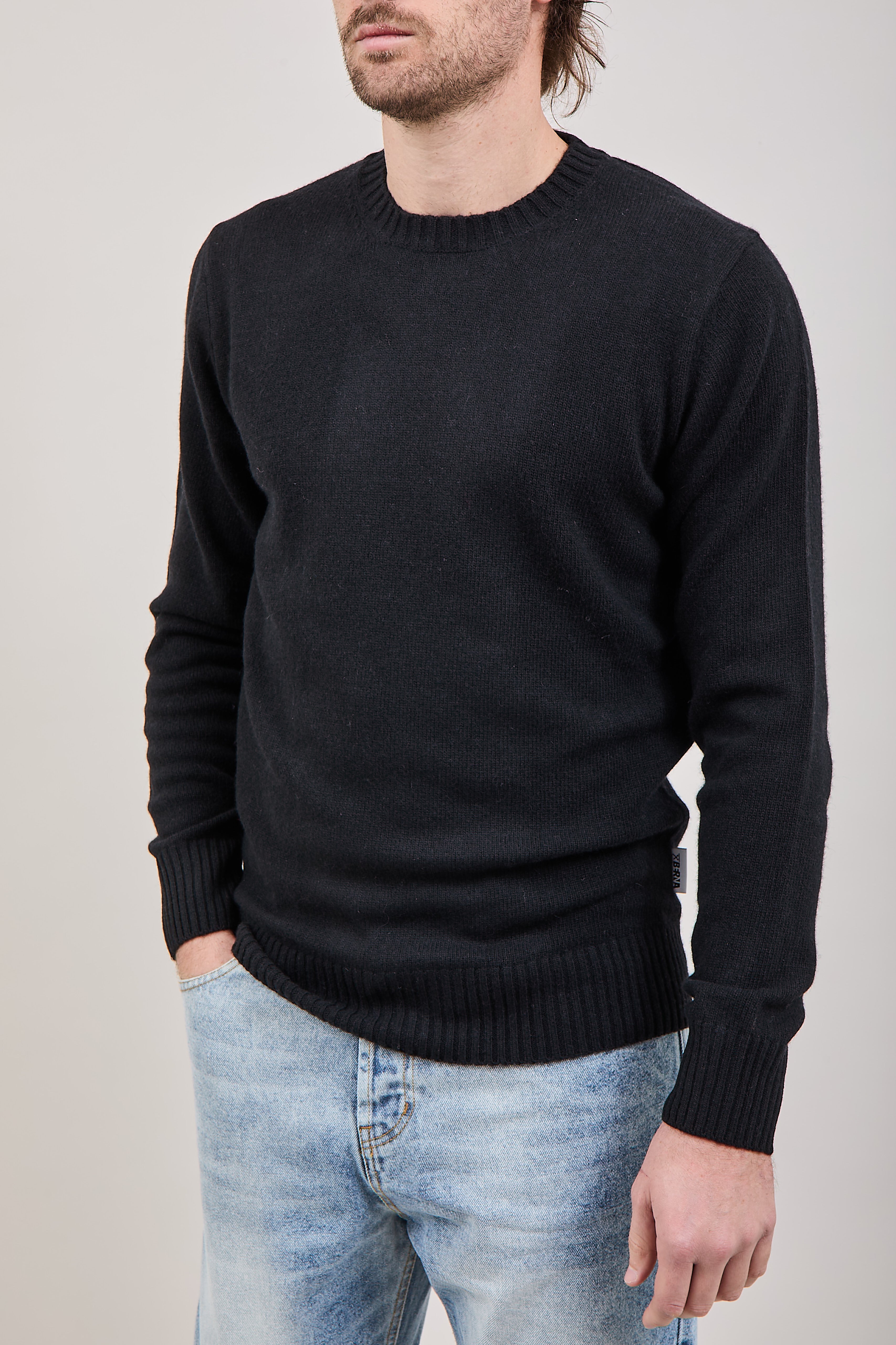 Maglione Berna Lambswool Nero