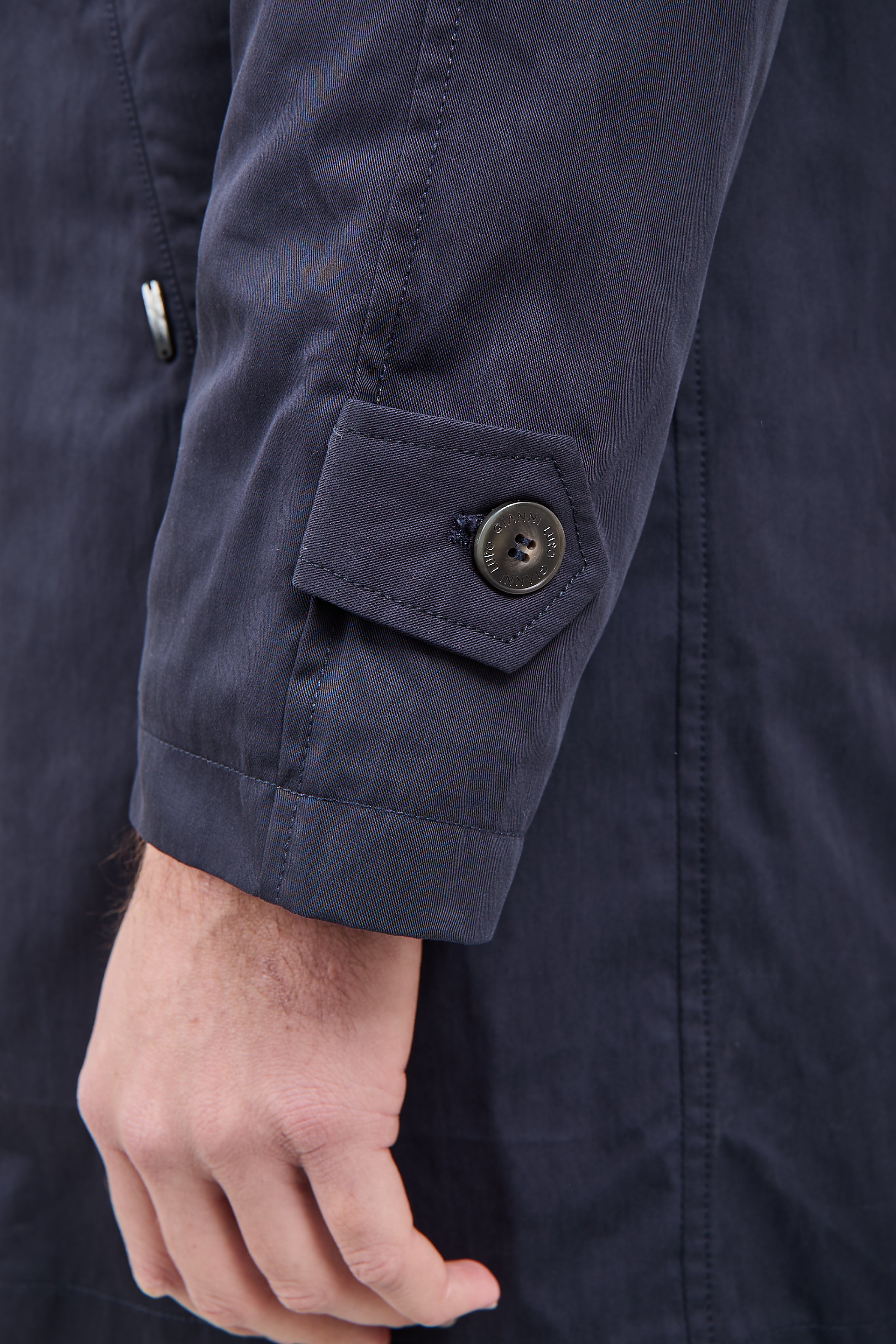 Trench Gianni Lupo Navy 5206
