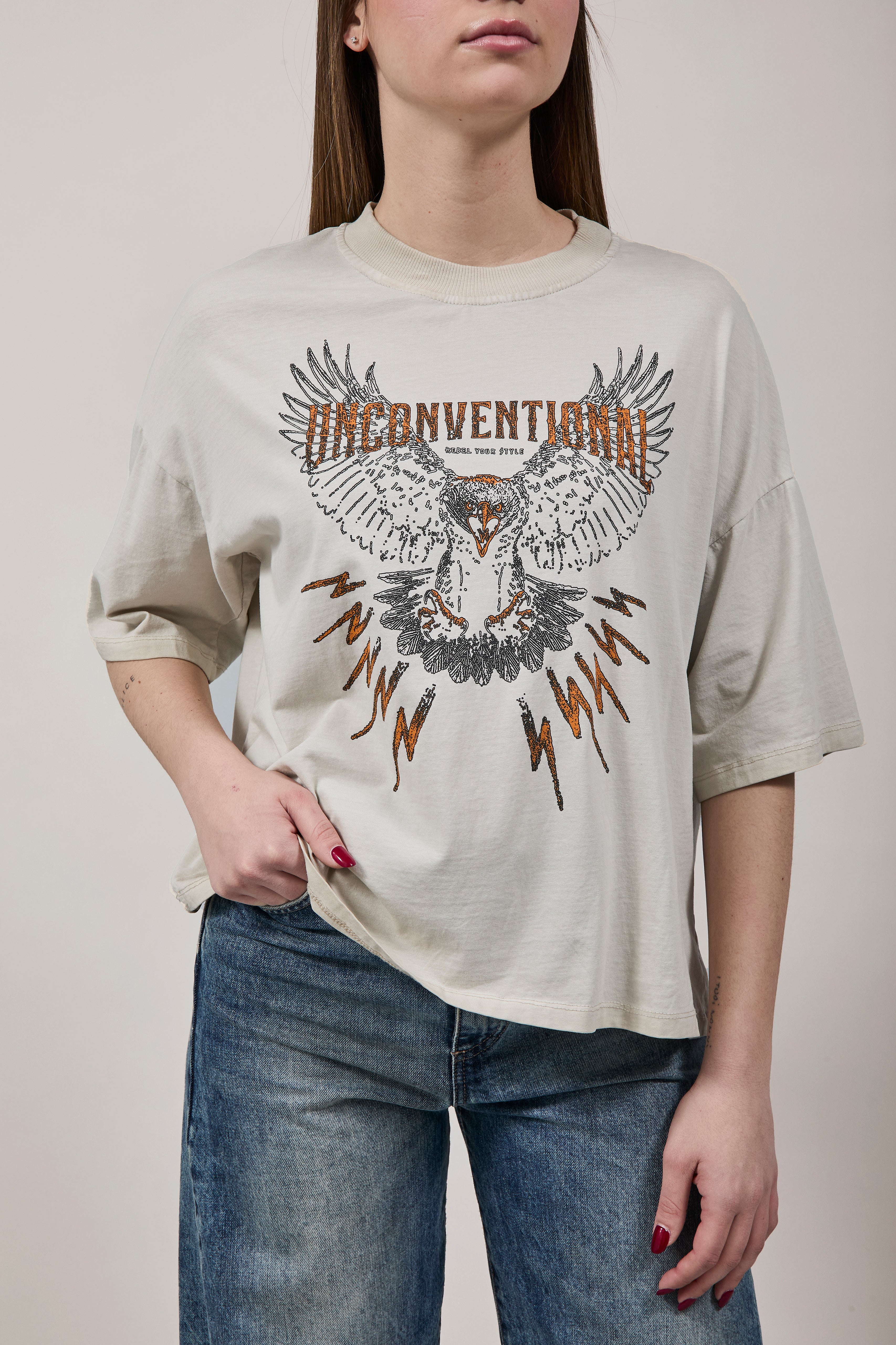 T-shirt HaveOne Stampa Sabbia