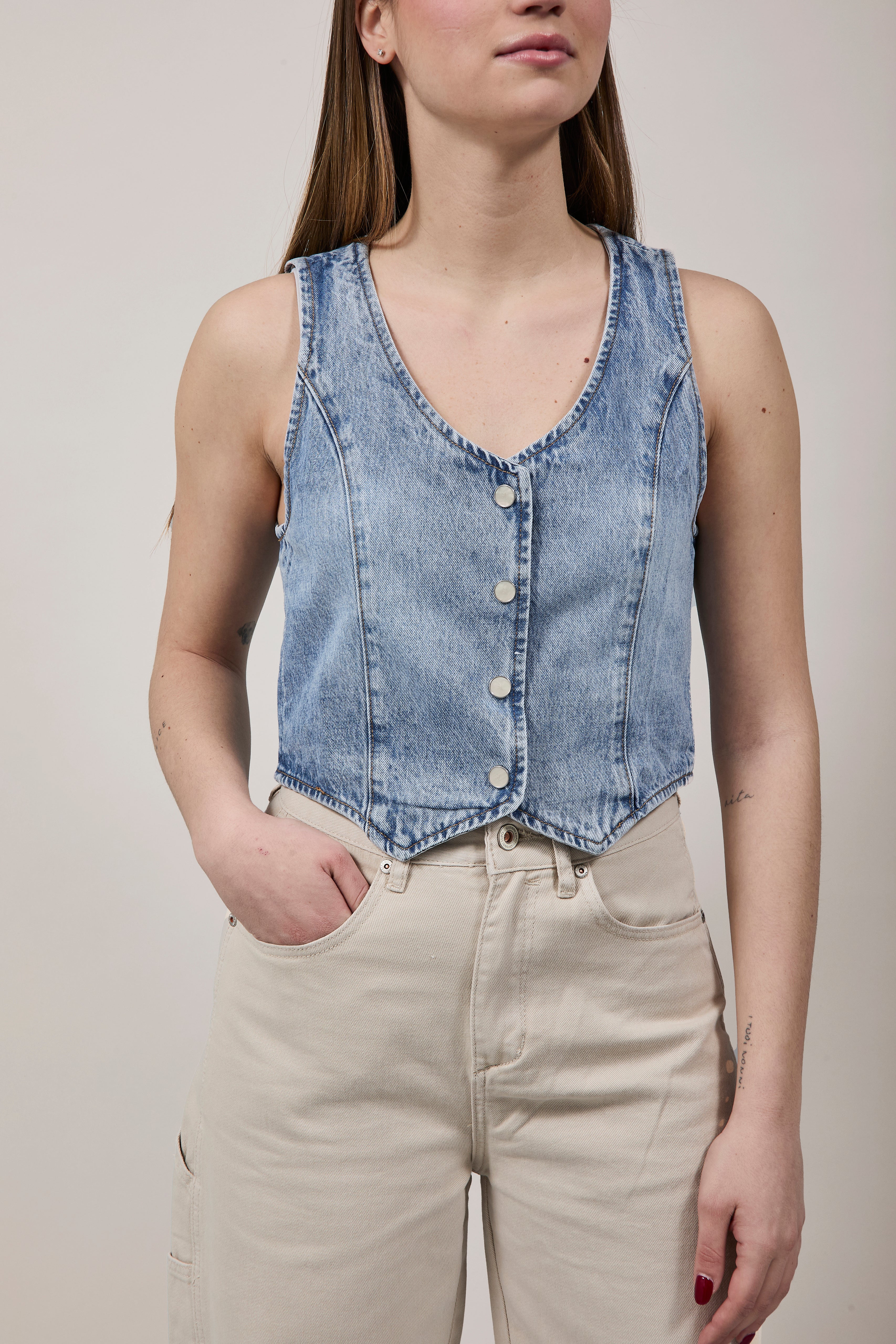 Gilet Gianni Lupo Jeans 2128