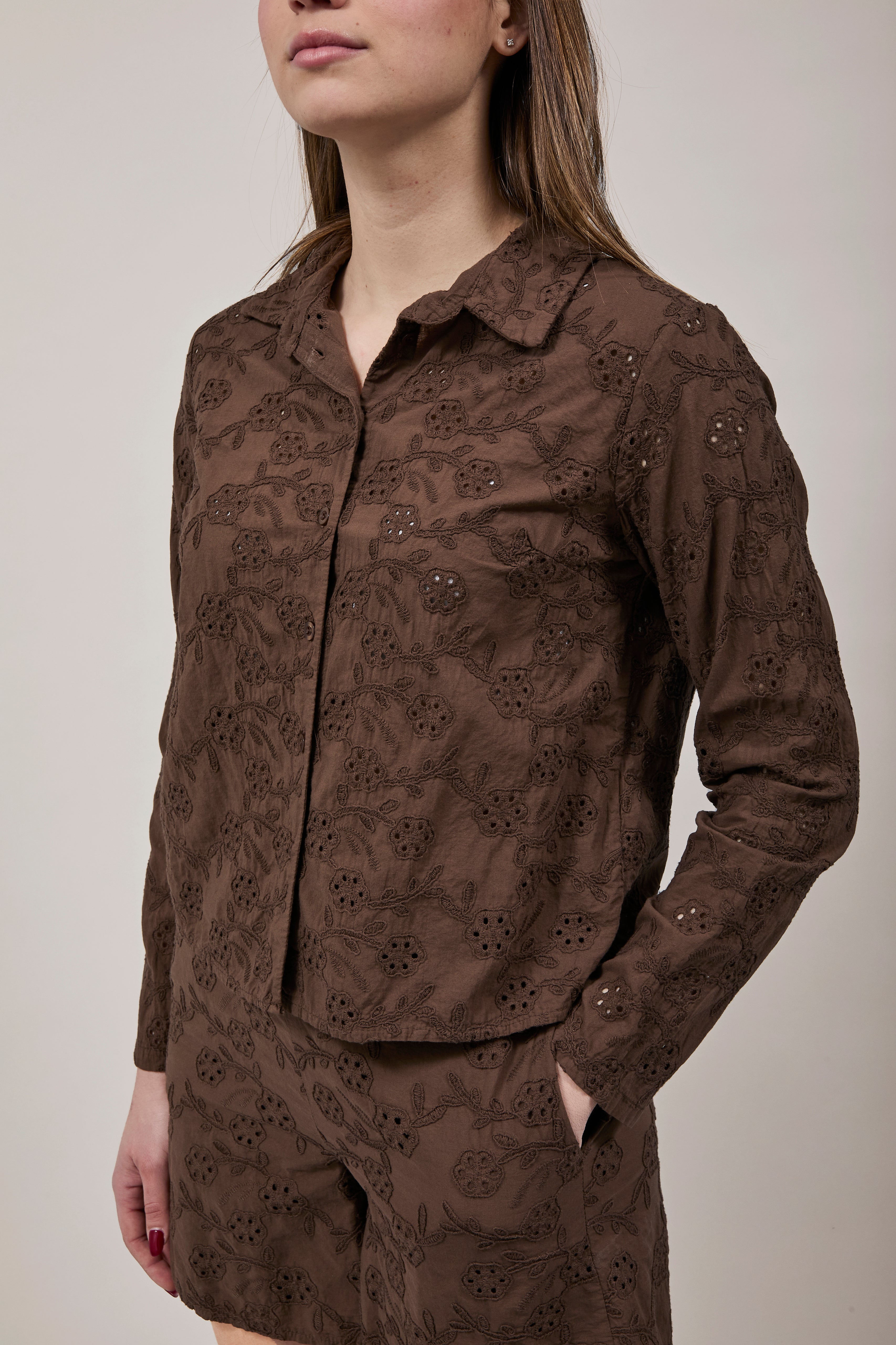 Camicia Lokita San gallo Moro