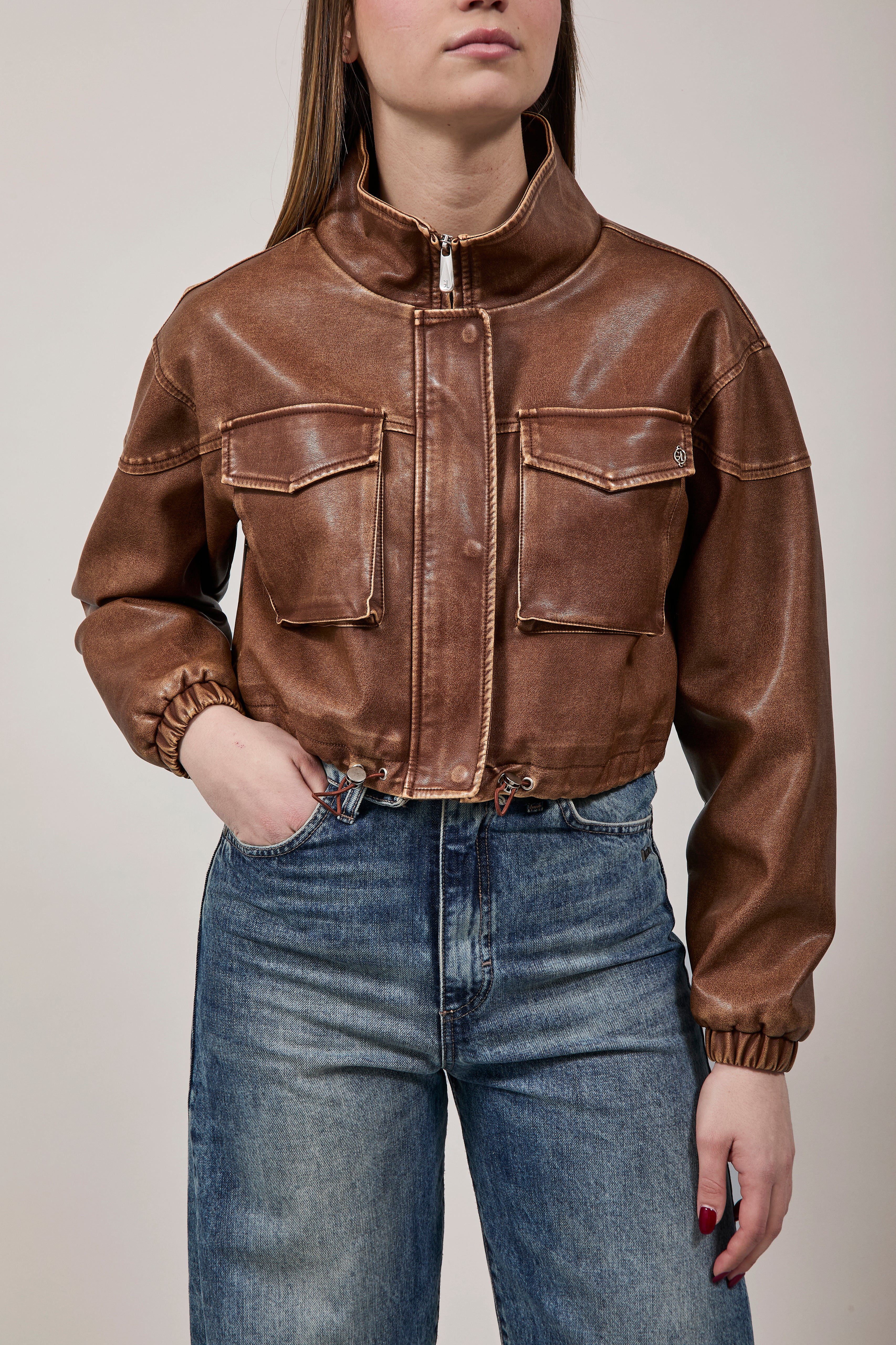 Giubbino Gianni Lupo Deep Brown 1014
