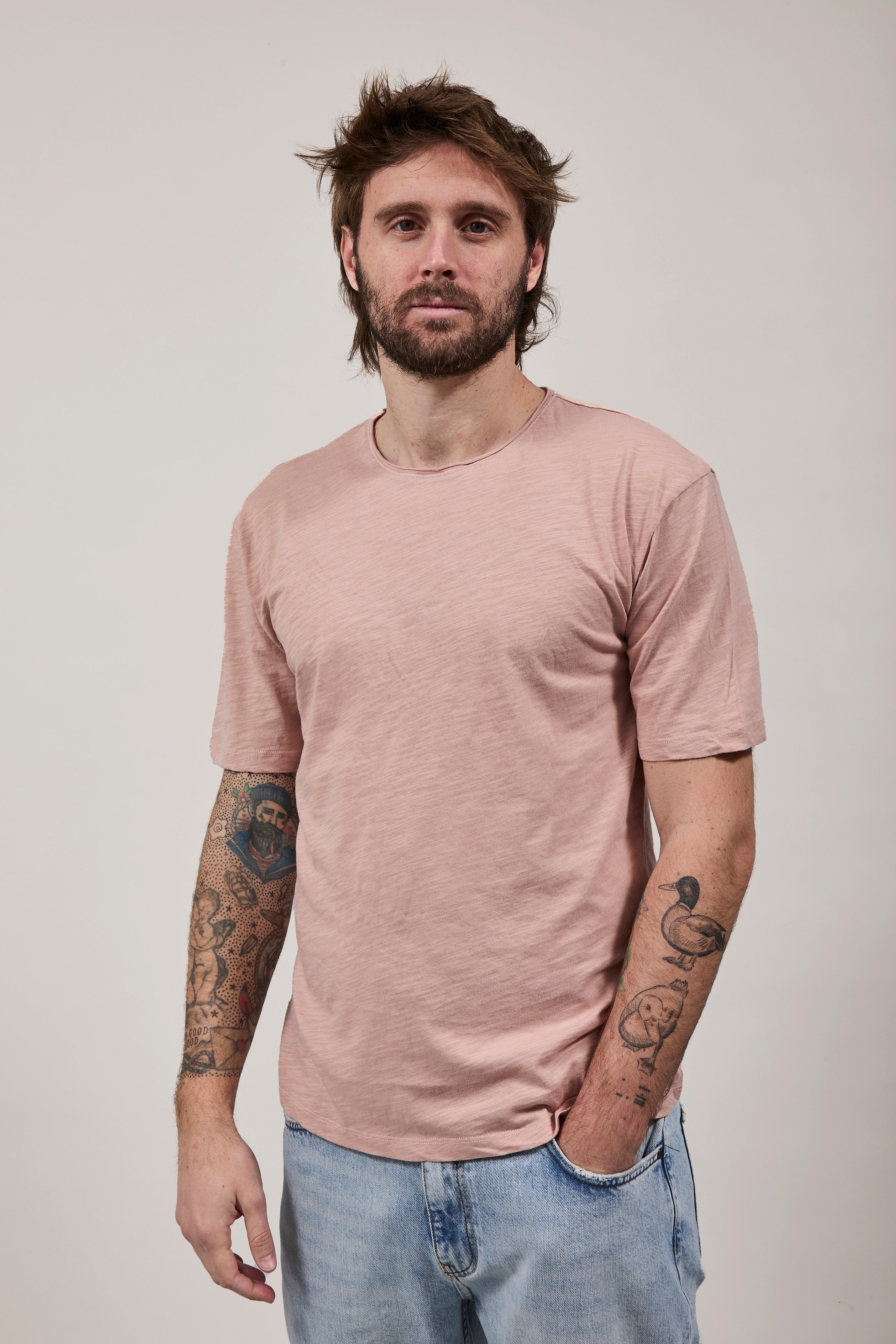 T-Shirt Gianni Lupo 1053 Cipria