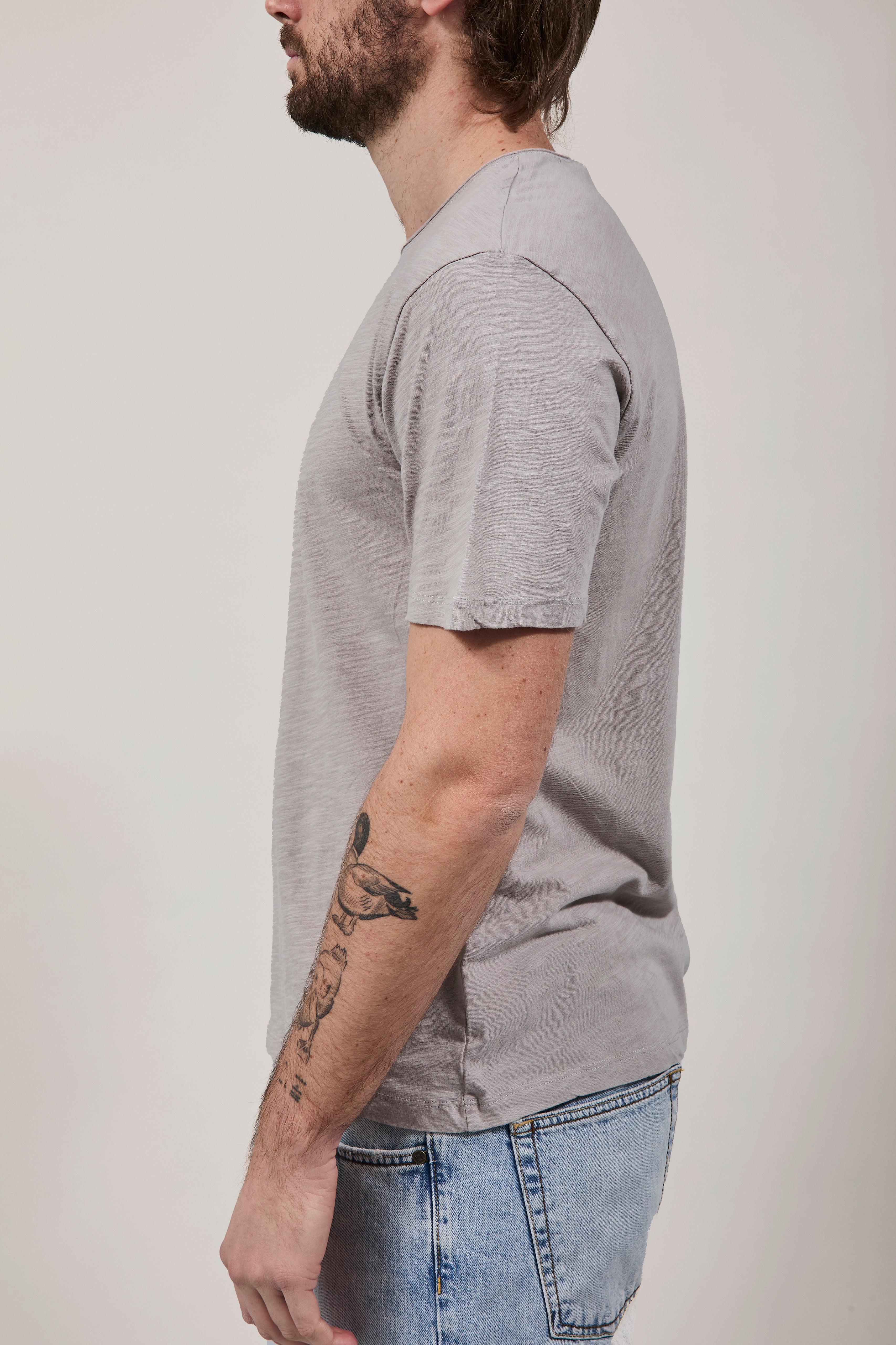 T-Shirt Gianni Lupo 1053 Grigio Chiaro