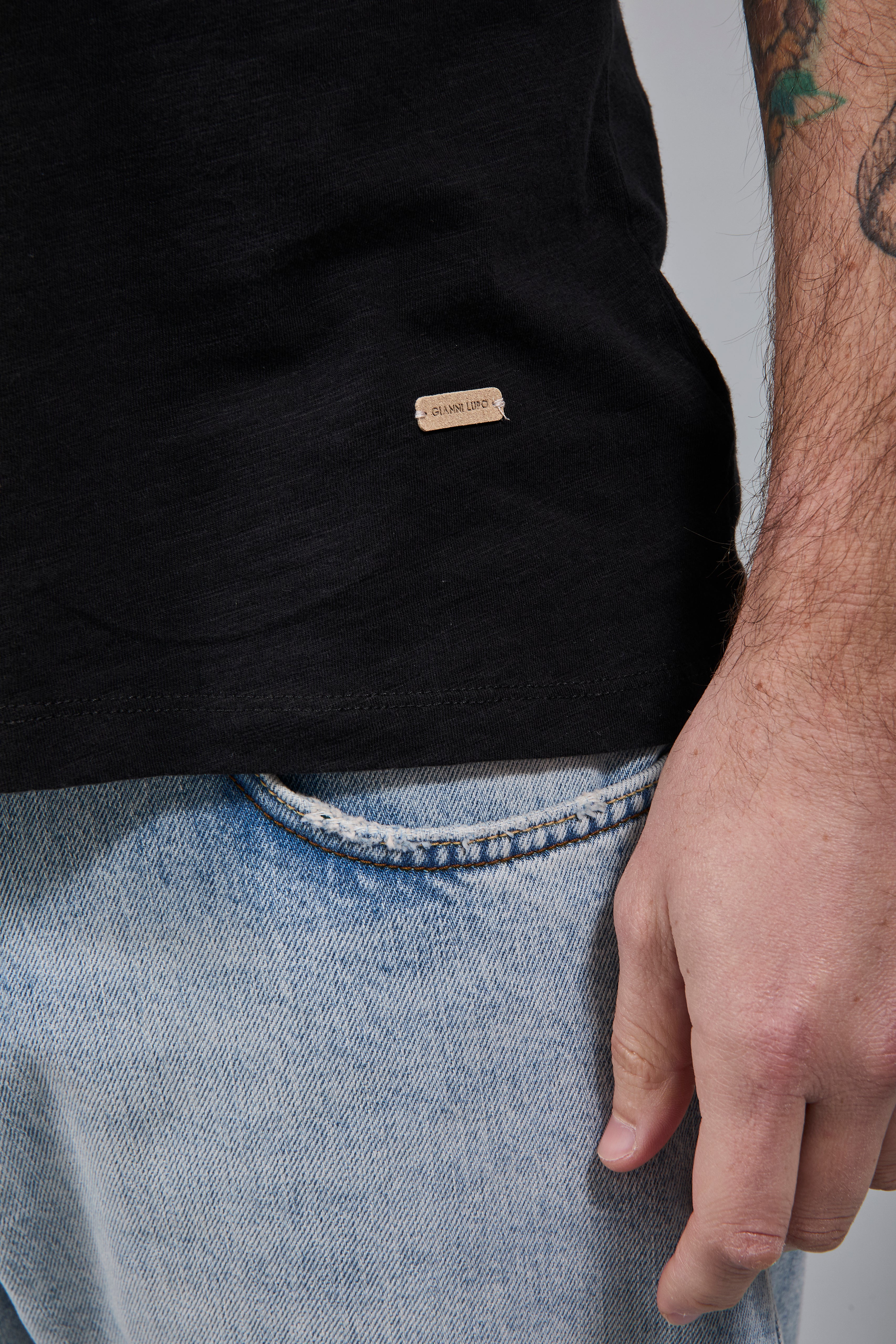 T-Shirt Gianni Lupo 1053 Nero