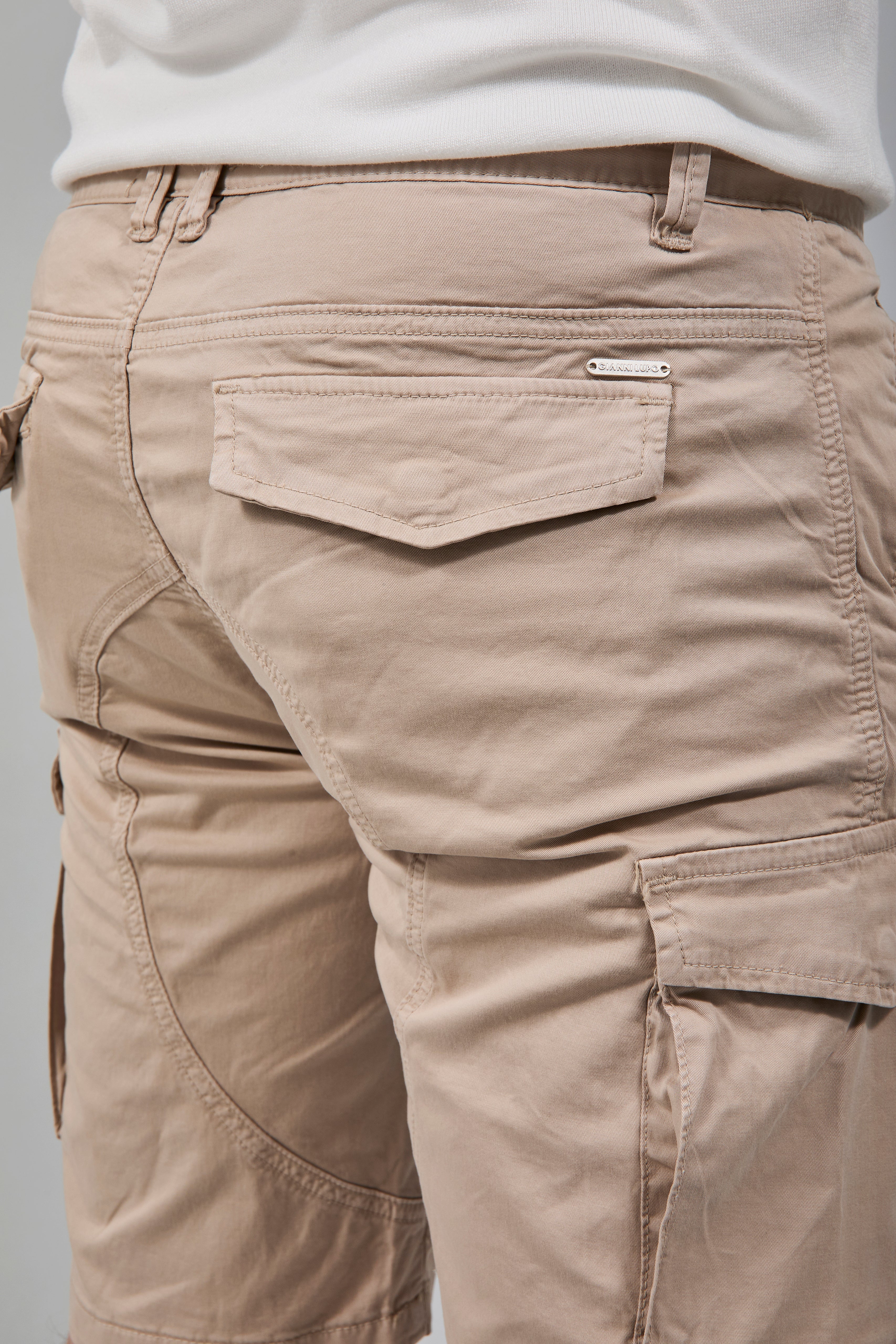 Bermuda Gianni Lupo Orlando Beige