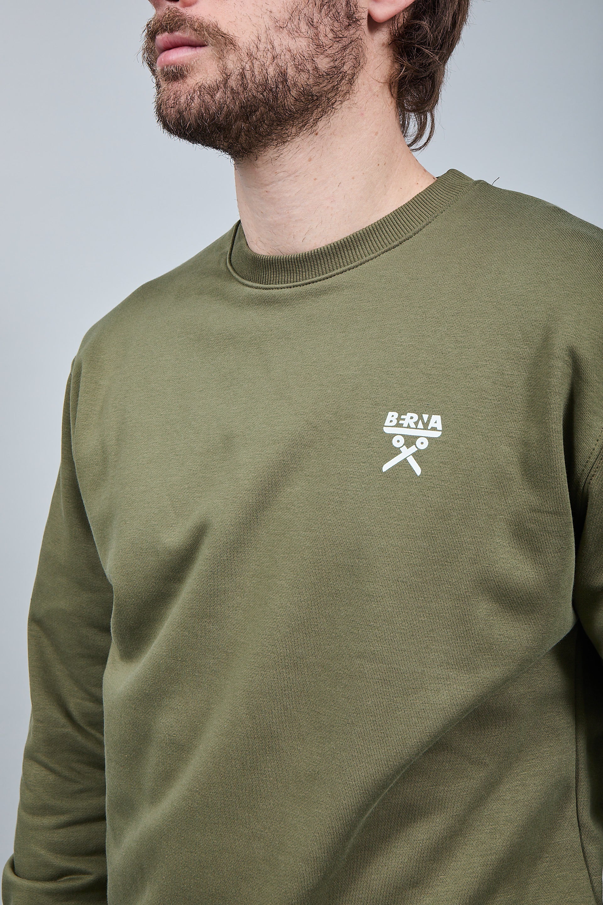 Felpa Berna Girocollo Muschio 53