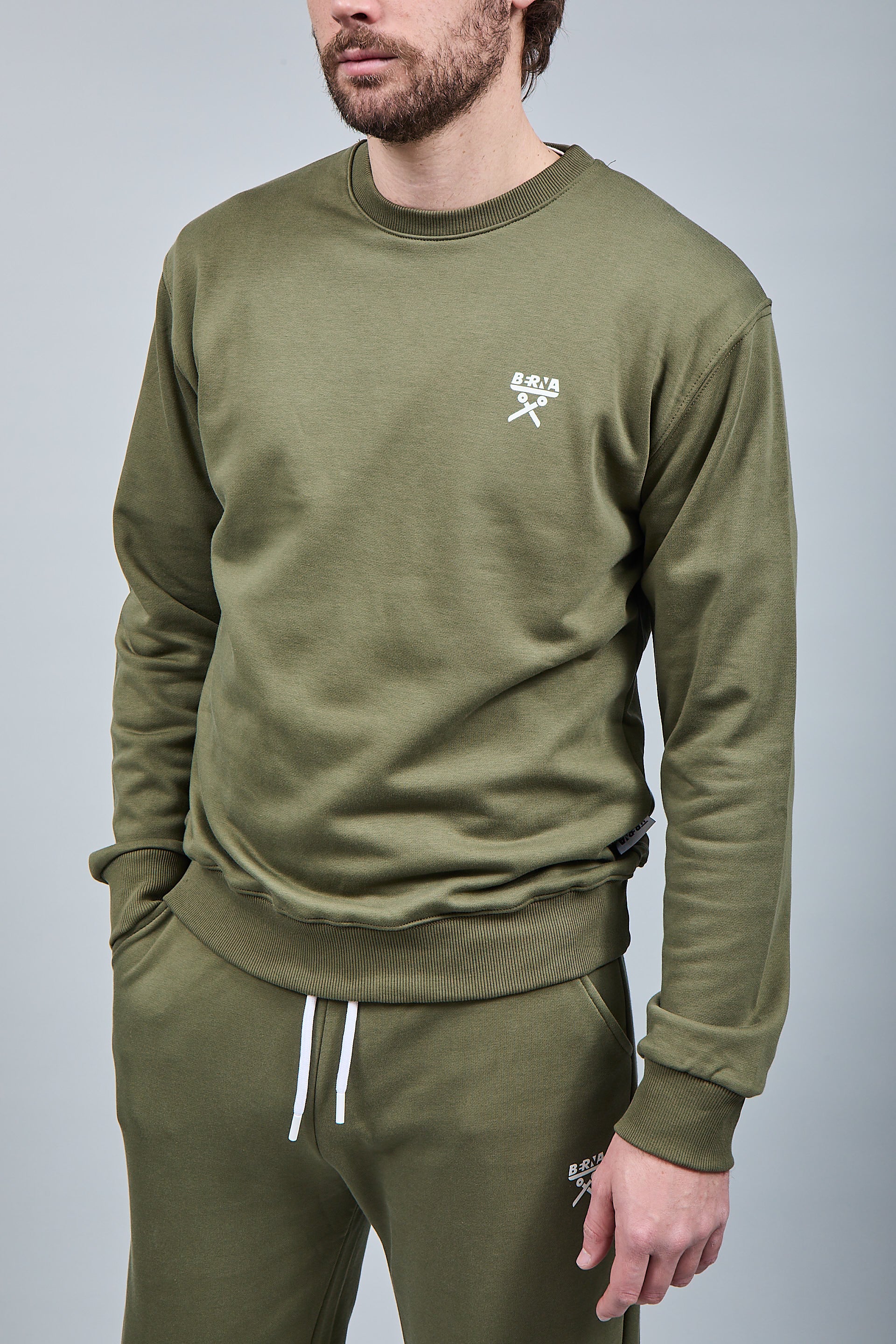 Felpa Berna Girocollo Muschio 53