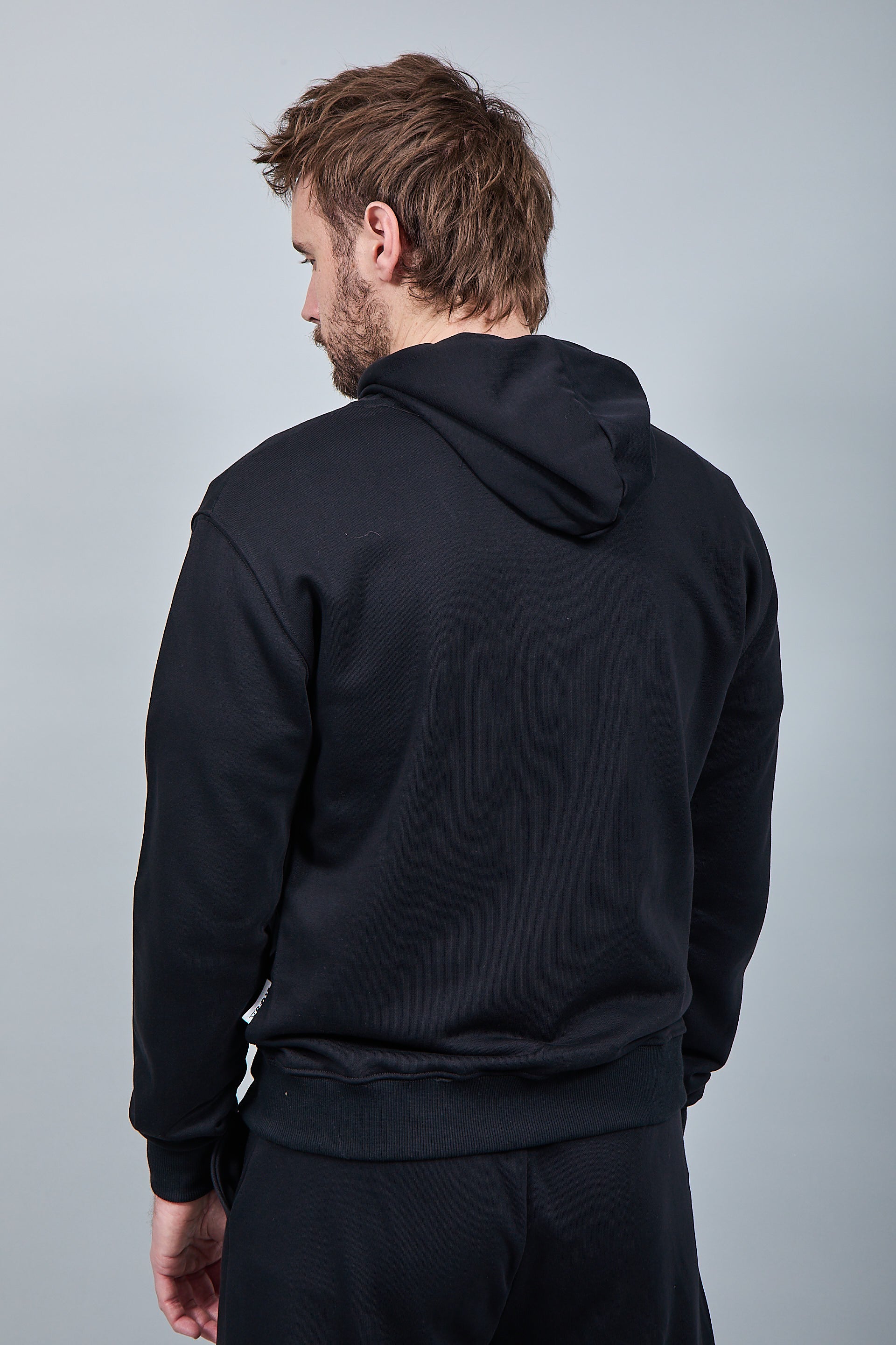 Felpa Berna Cappuccio Nera 52