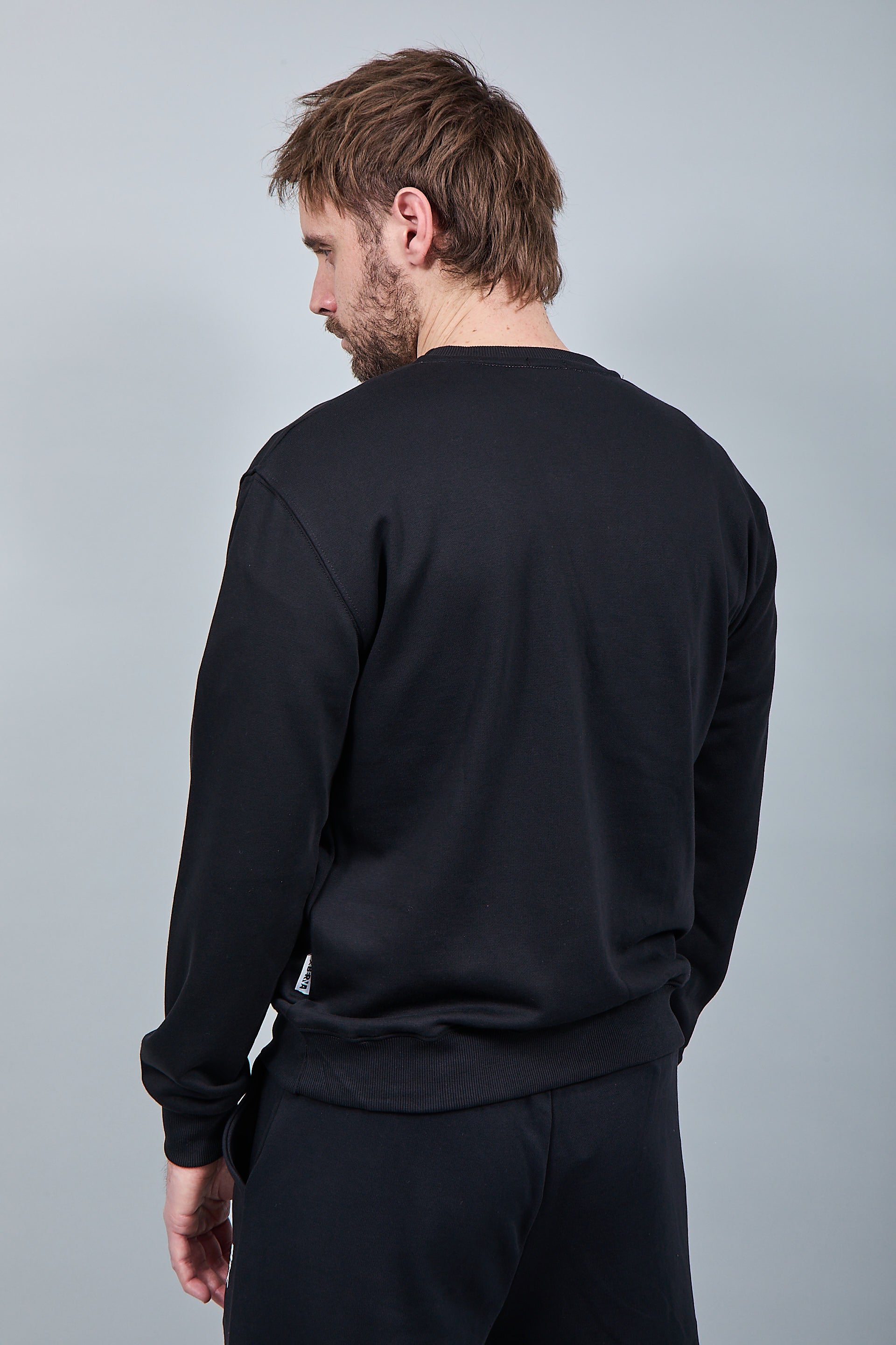 Felpa Berna Girocollo Nera 53