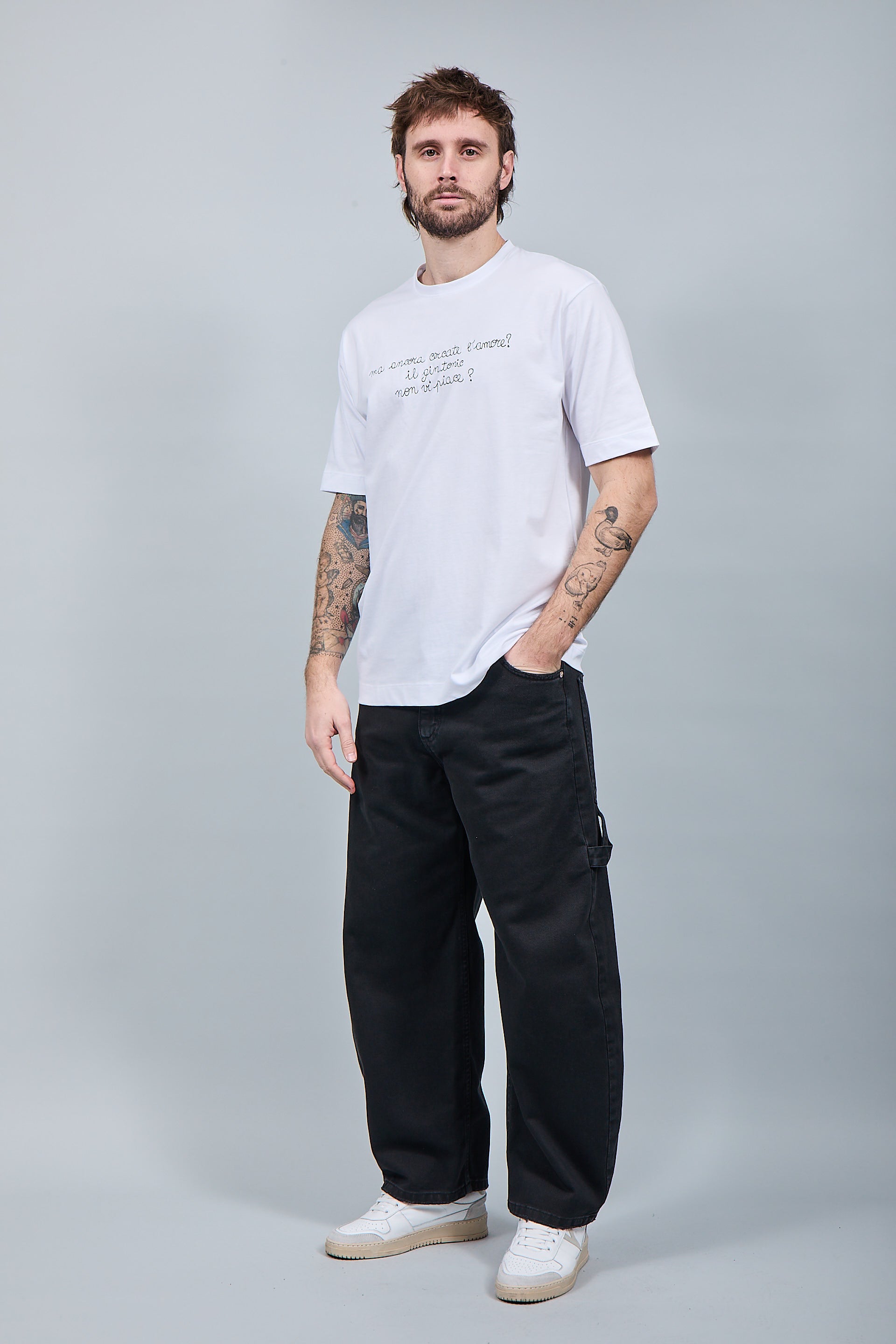 T-shirt Berna Ancora Bianca