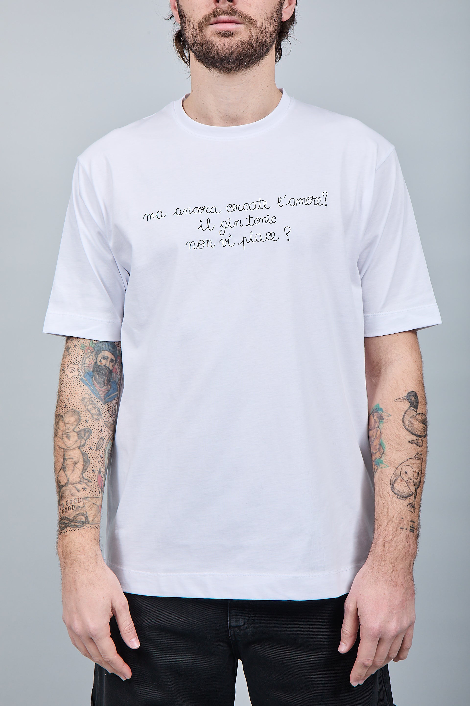 T-shirt Berna Ancora Bianca