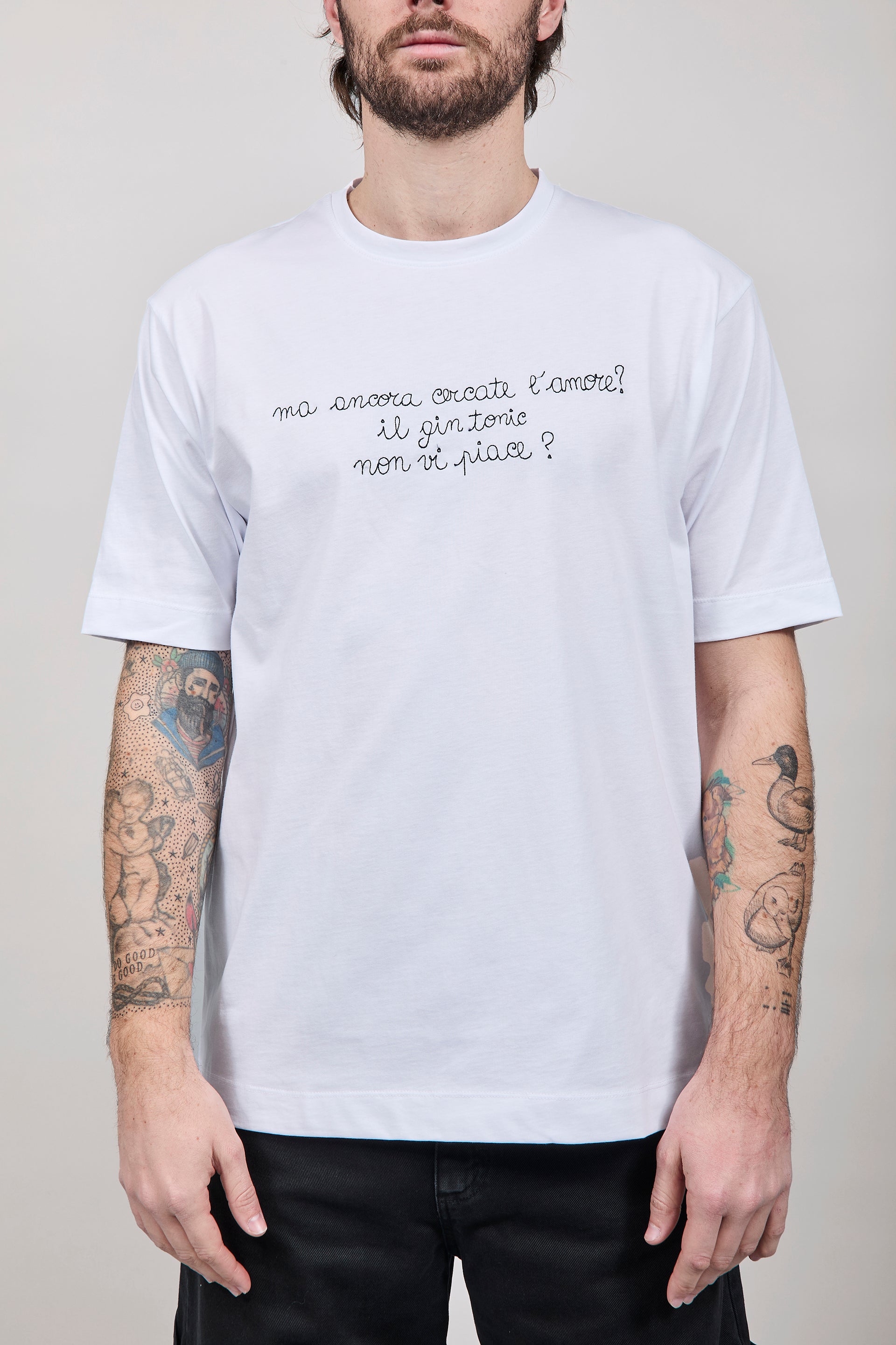 T-shirt Berna Ancora Bianca