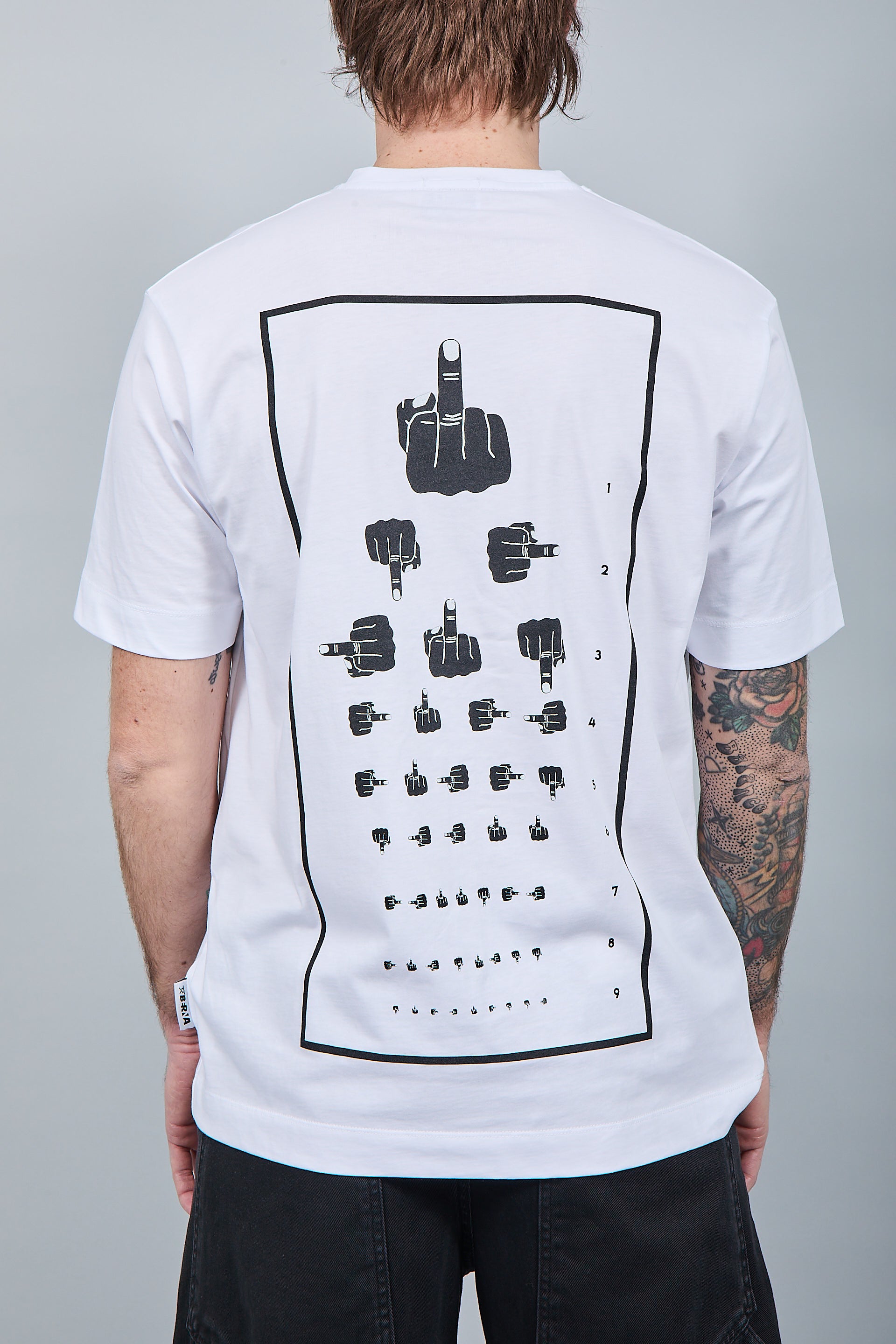 T-shirt Berna Dito Medio Bianca