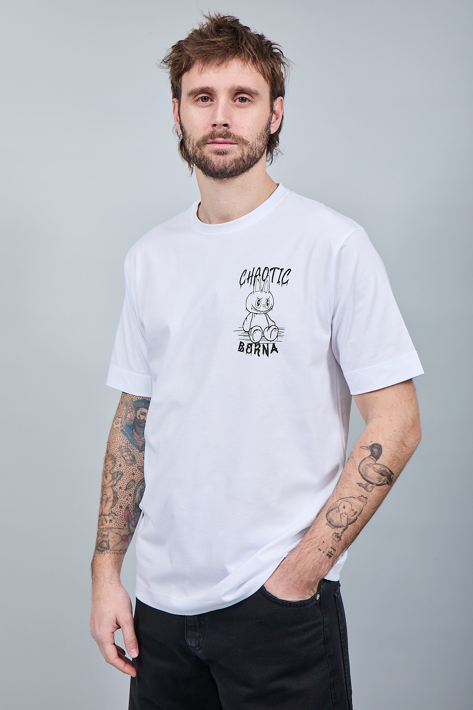 T-shirt Berna Chaotic Bianca
