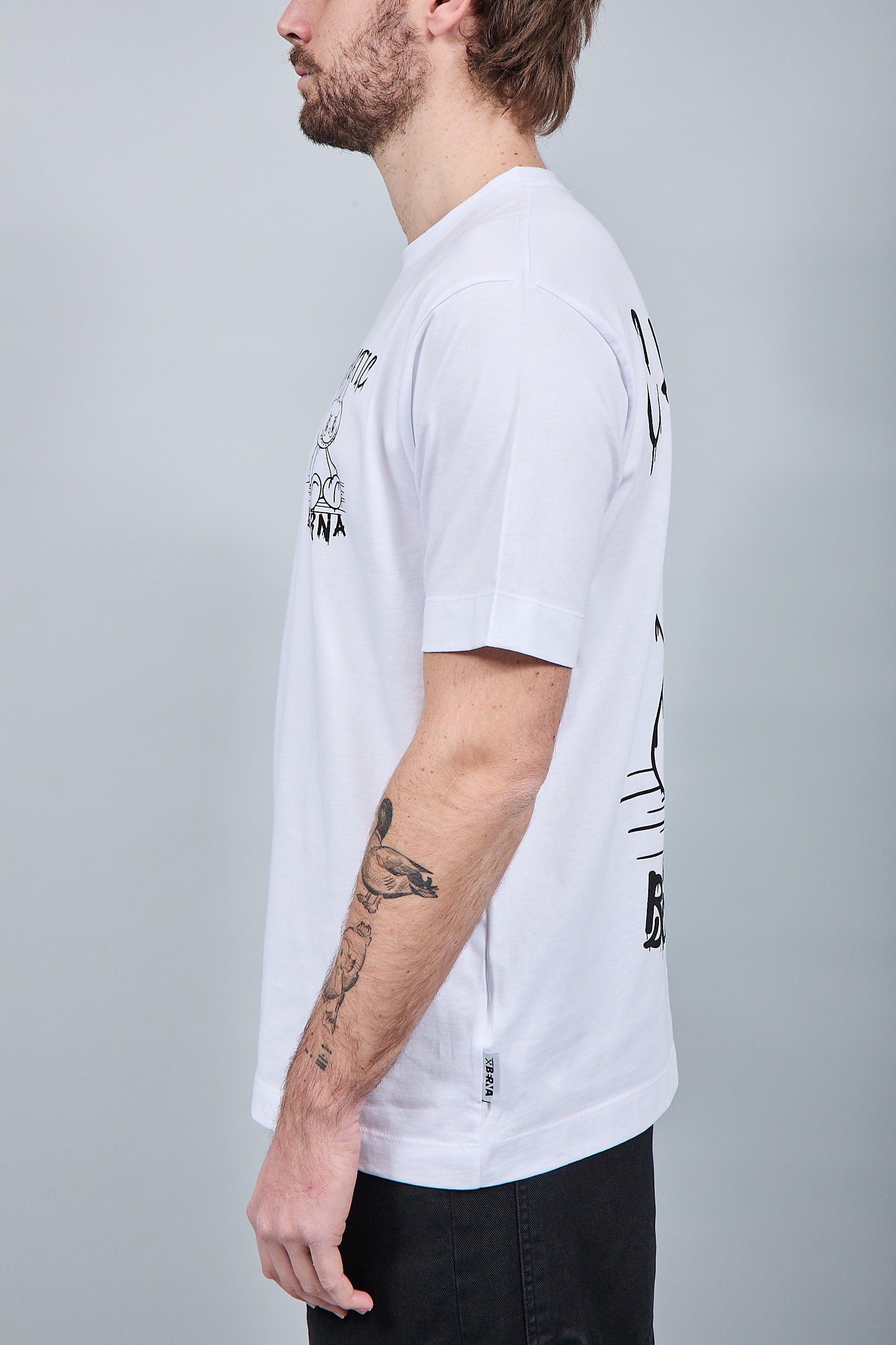 T-shirt Berna Chaotic Bianca