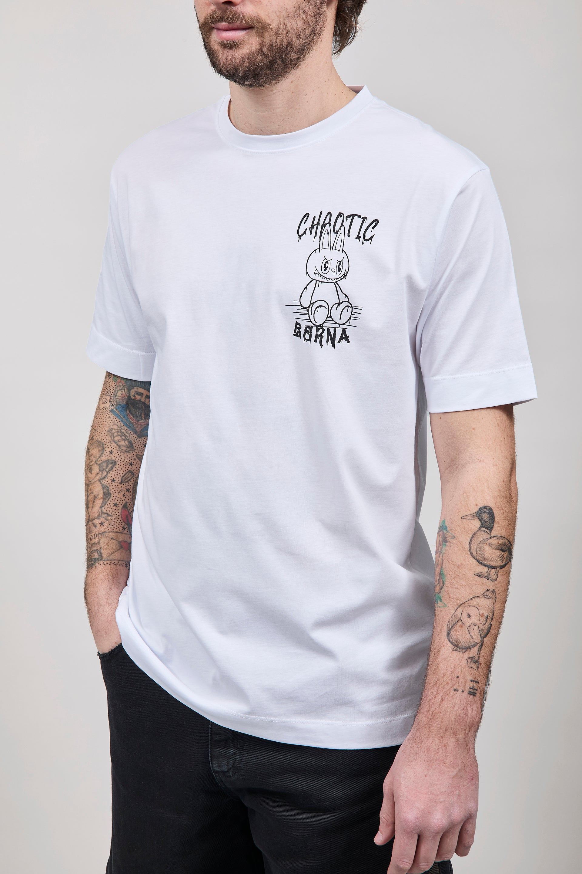T-shirt Berna Chaotic Bianca