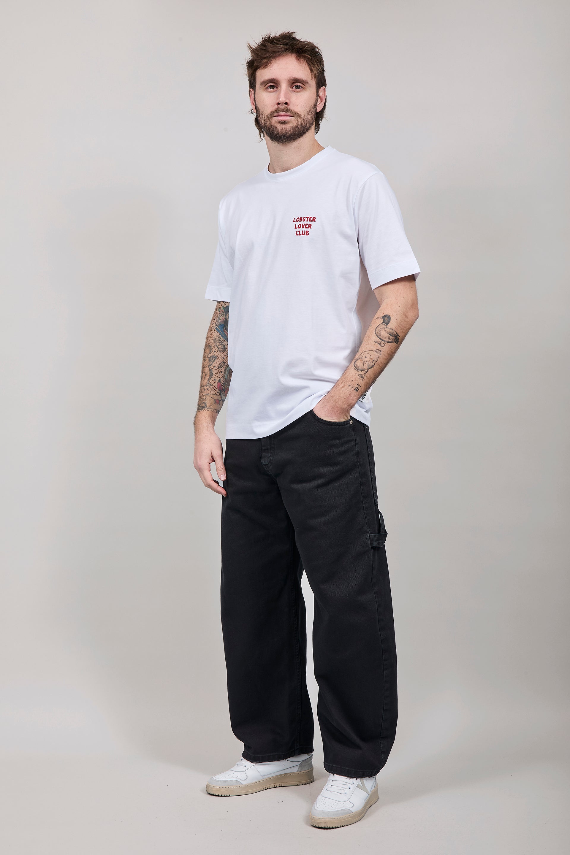 T-shirt Berna Lobster Bianca