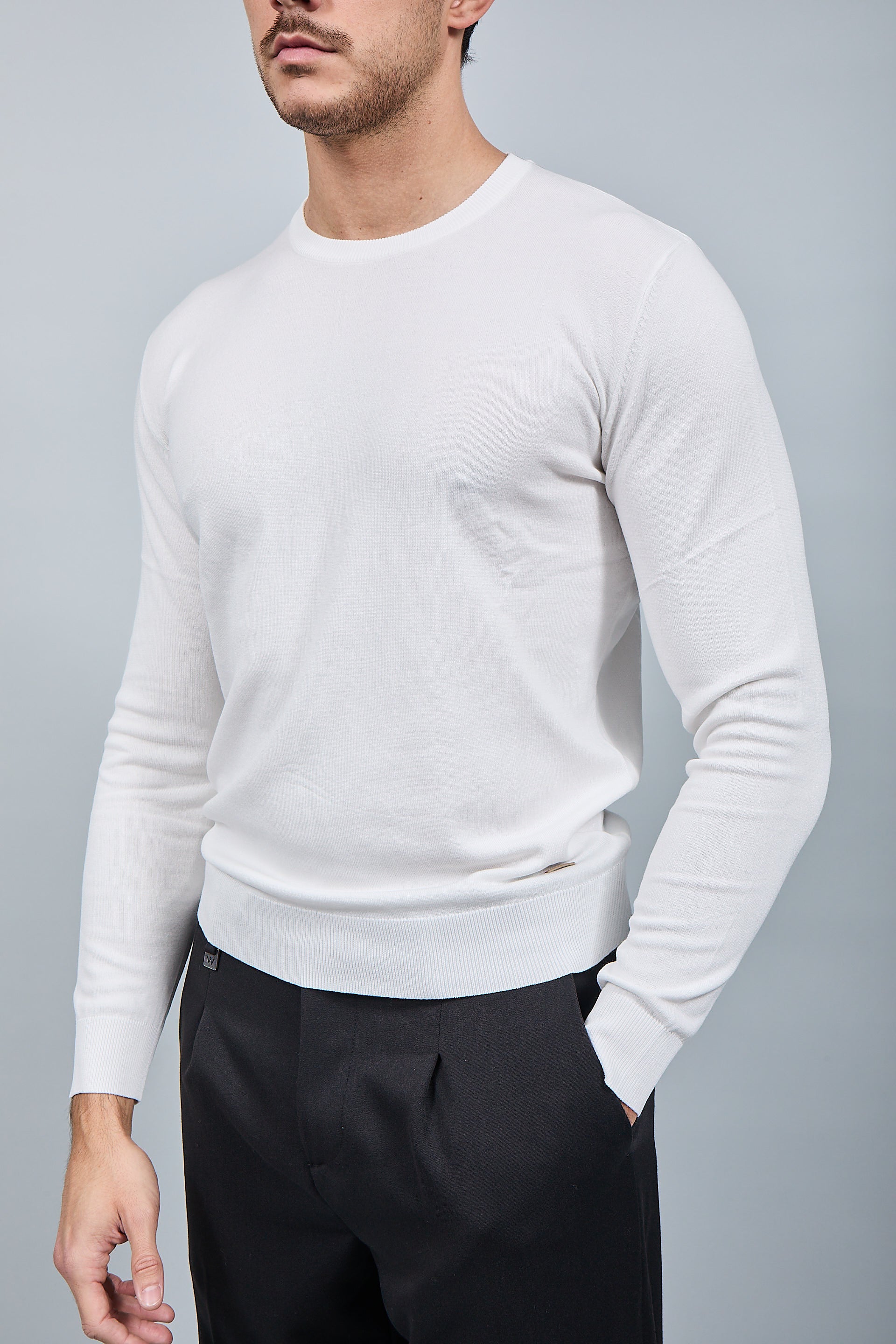 Maglioncino Gianni Lupo 512 Bianco