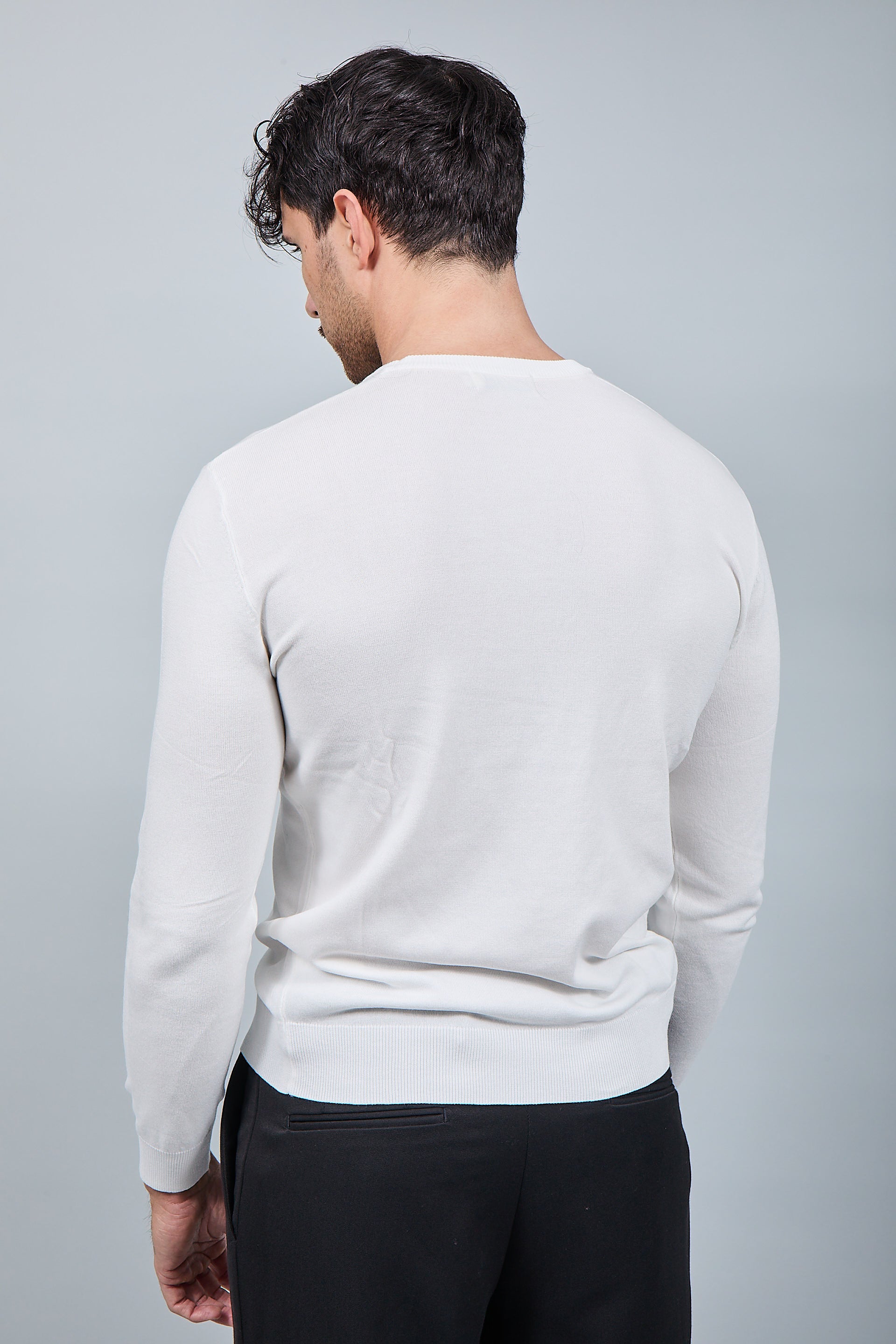 Maglioncino Gianni Lupo 512 Bianco