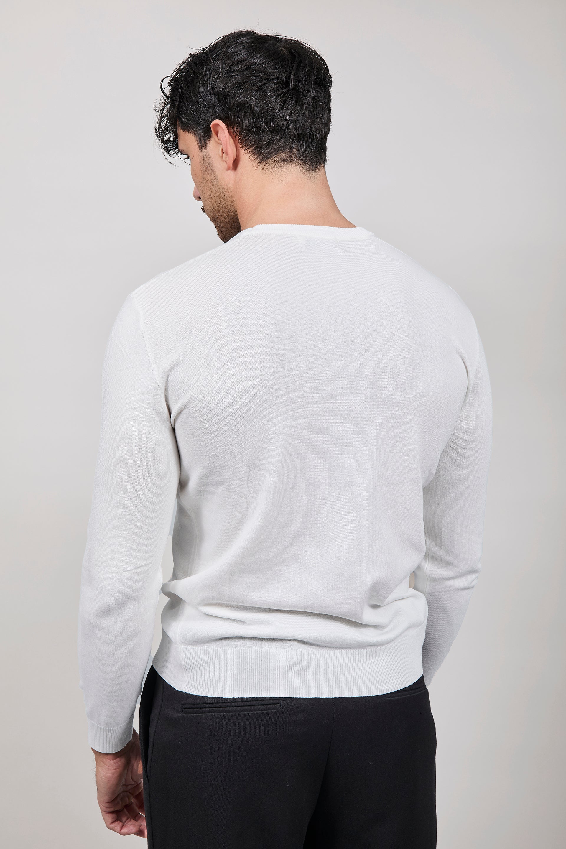 Maglioncino Gianni Lupo 512 Bianco