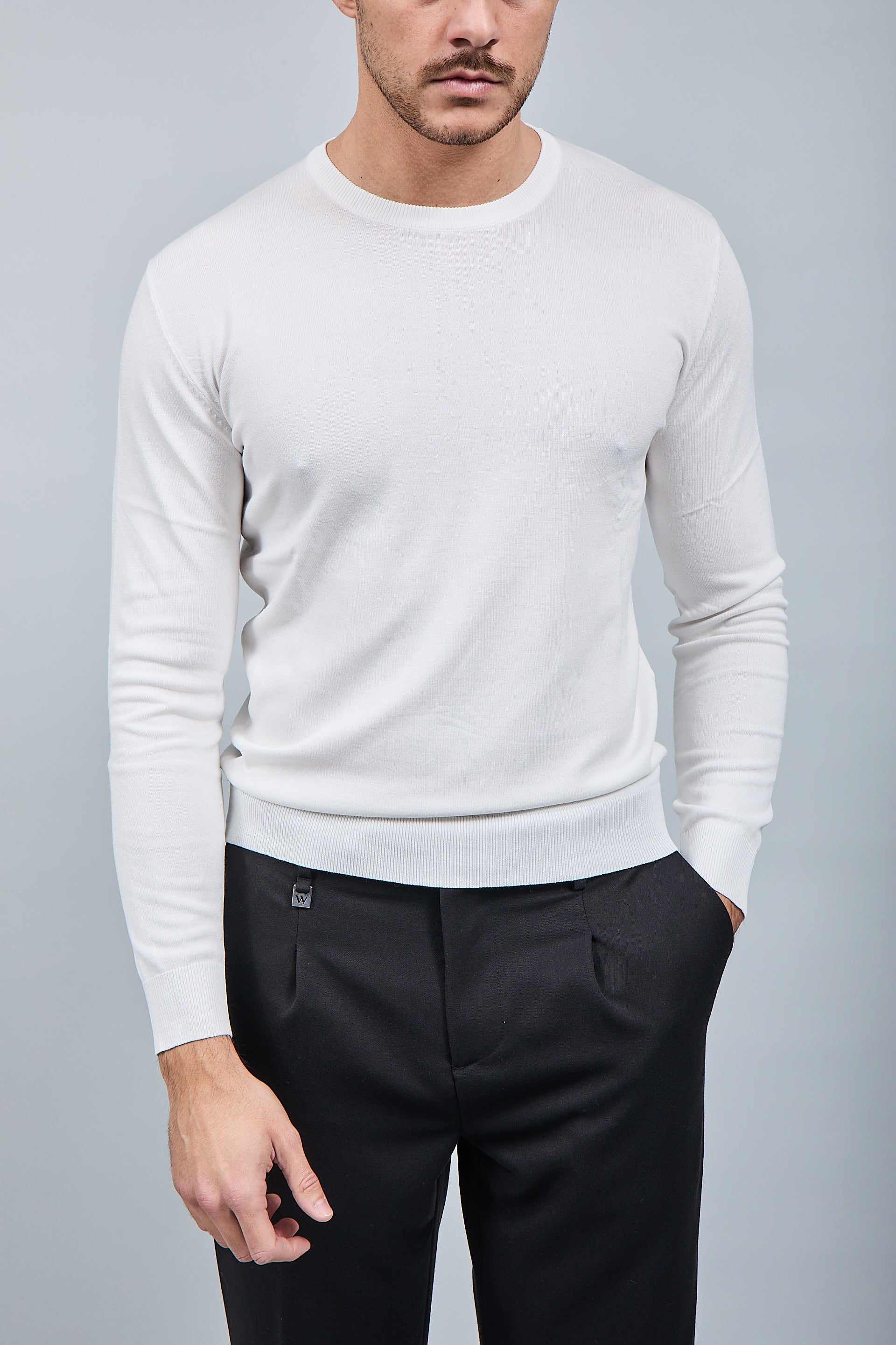 Maglioncino Gianni Lupo 512 Bianco