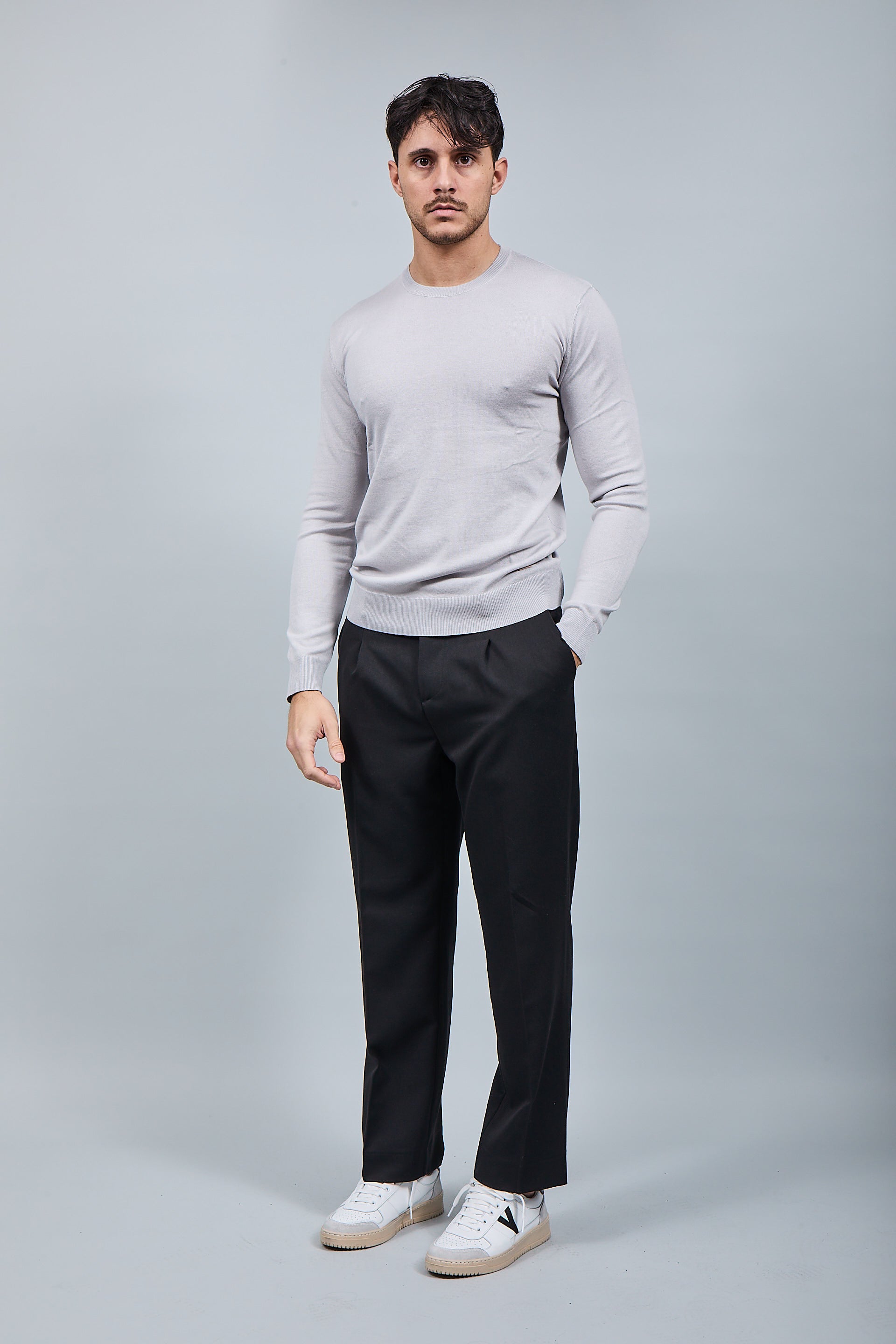 Maglioncino Gianni Lupo 512 Grigio