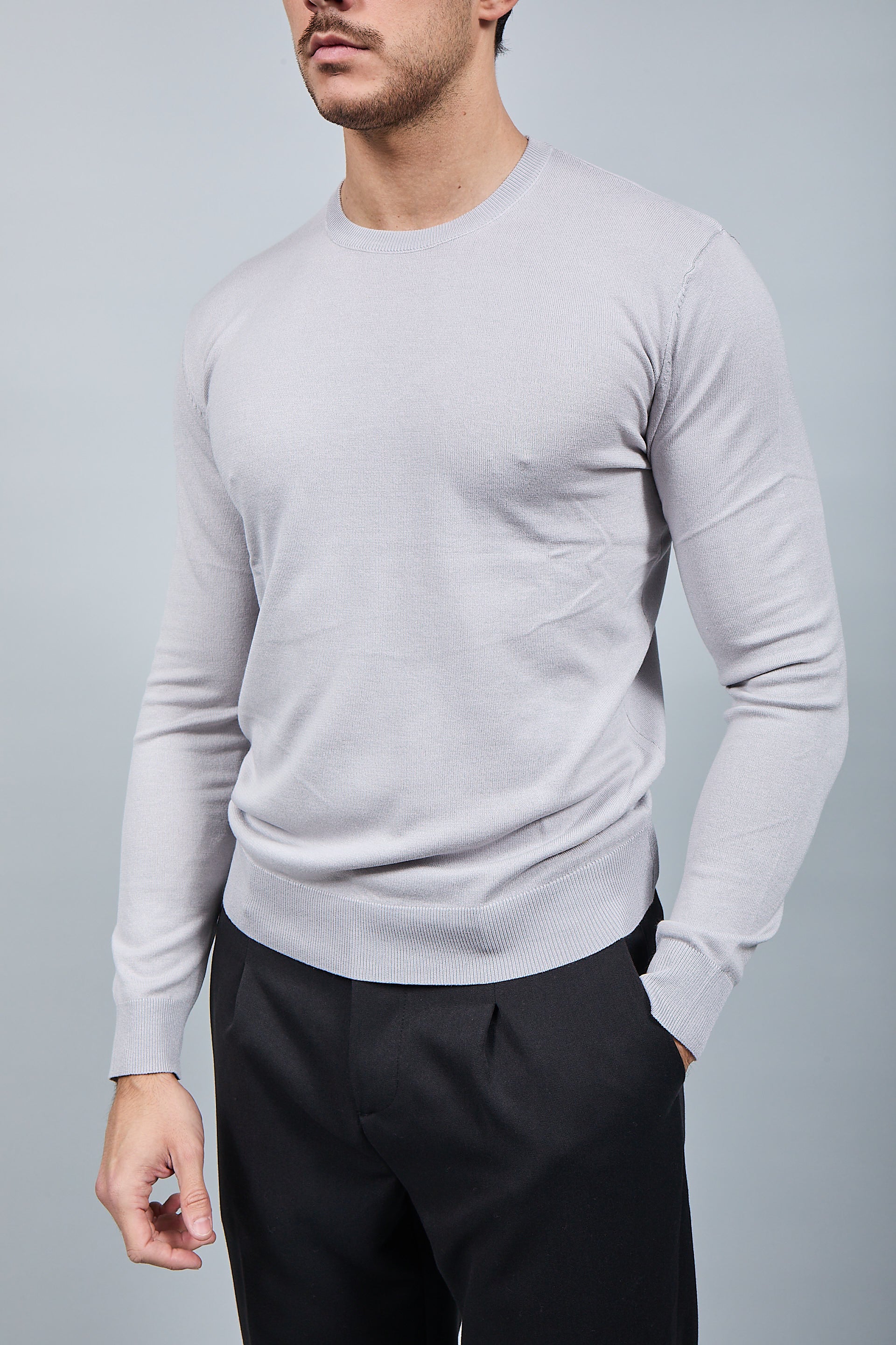 Maglioncino Gianni Lupo 512 Grigio