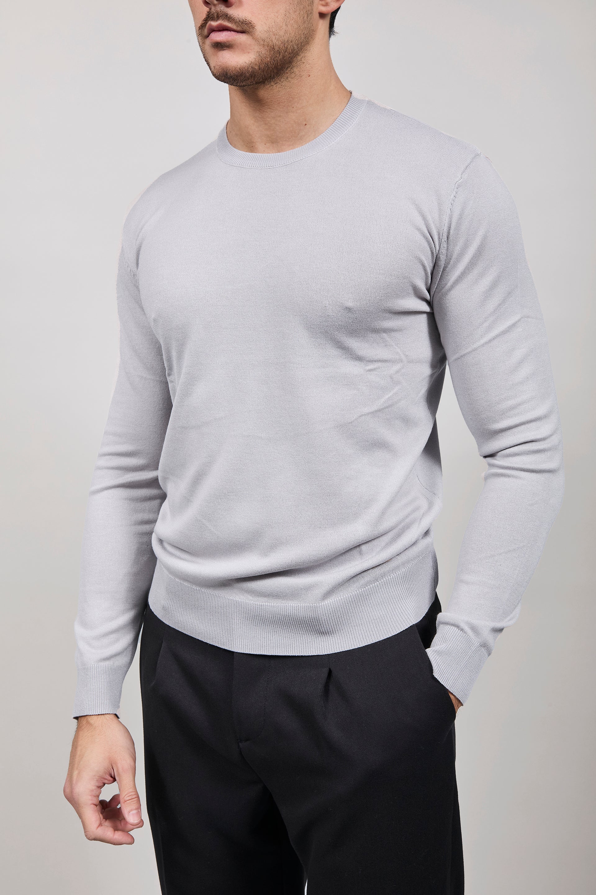 Maglioncino Gianni Lupo 512 Grigio