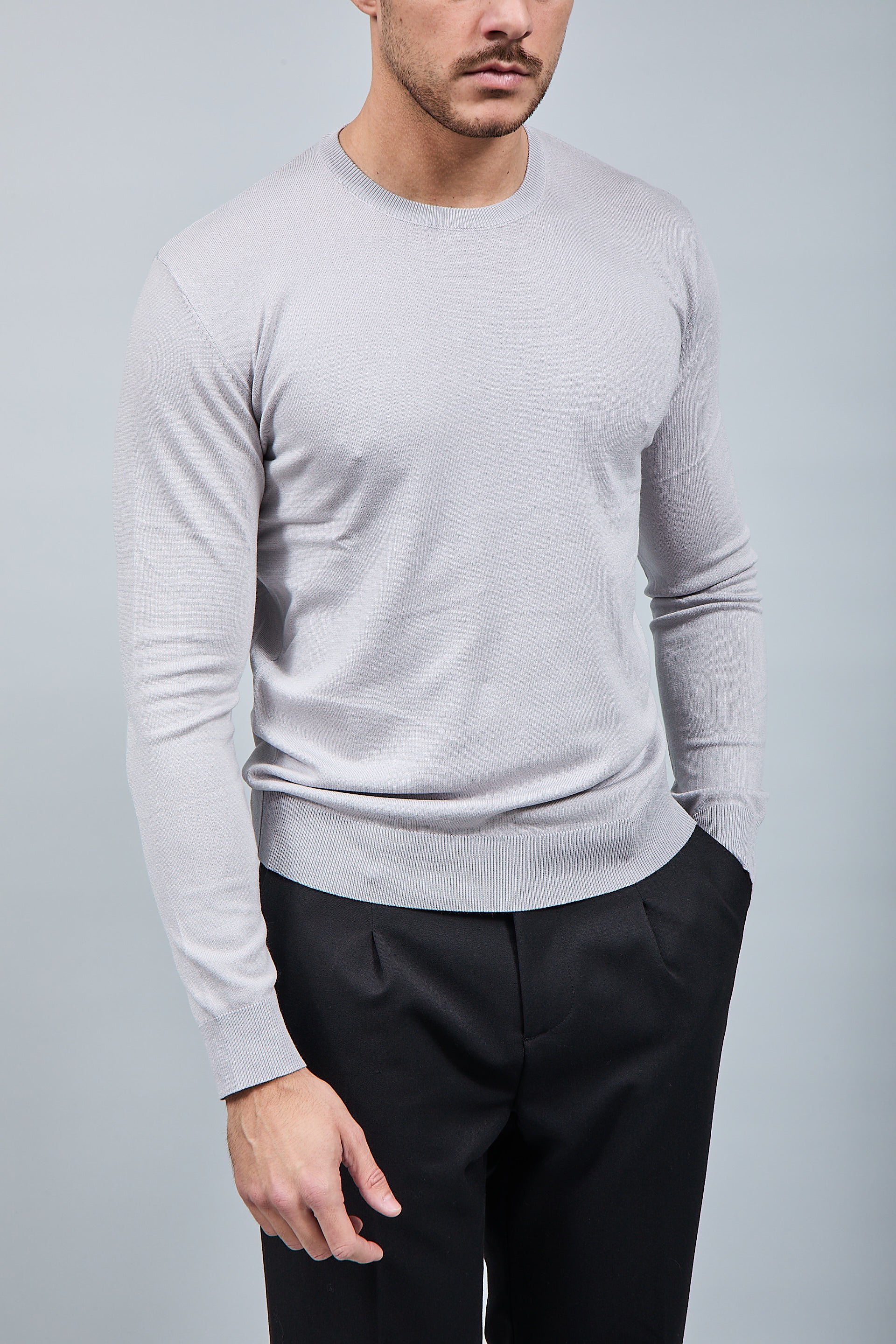 Maglioncino Gianni Lupo 512 Grigio