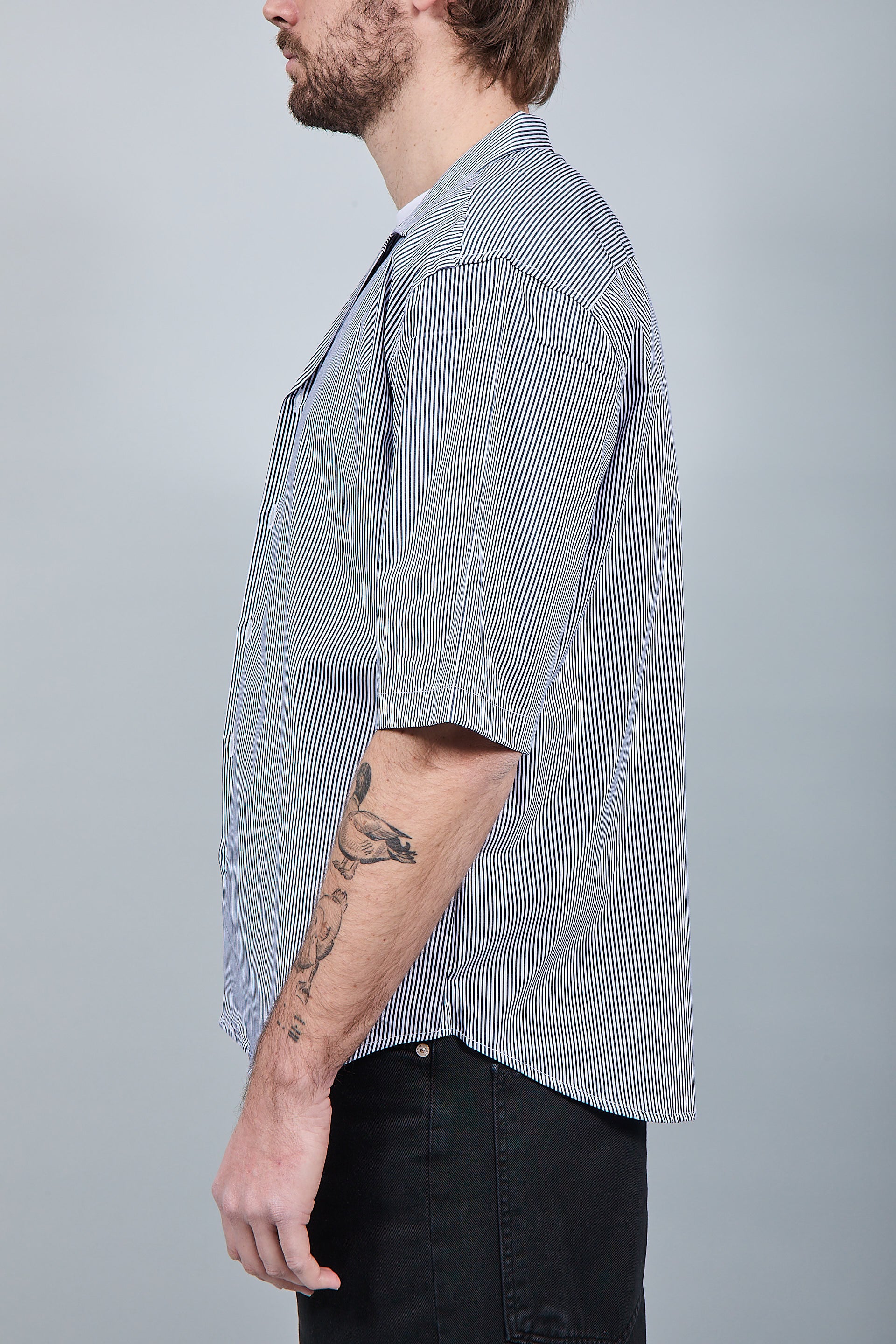 Camicia Over-D Boxy Fit Blu C62