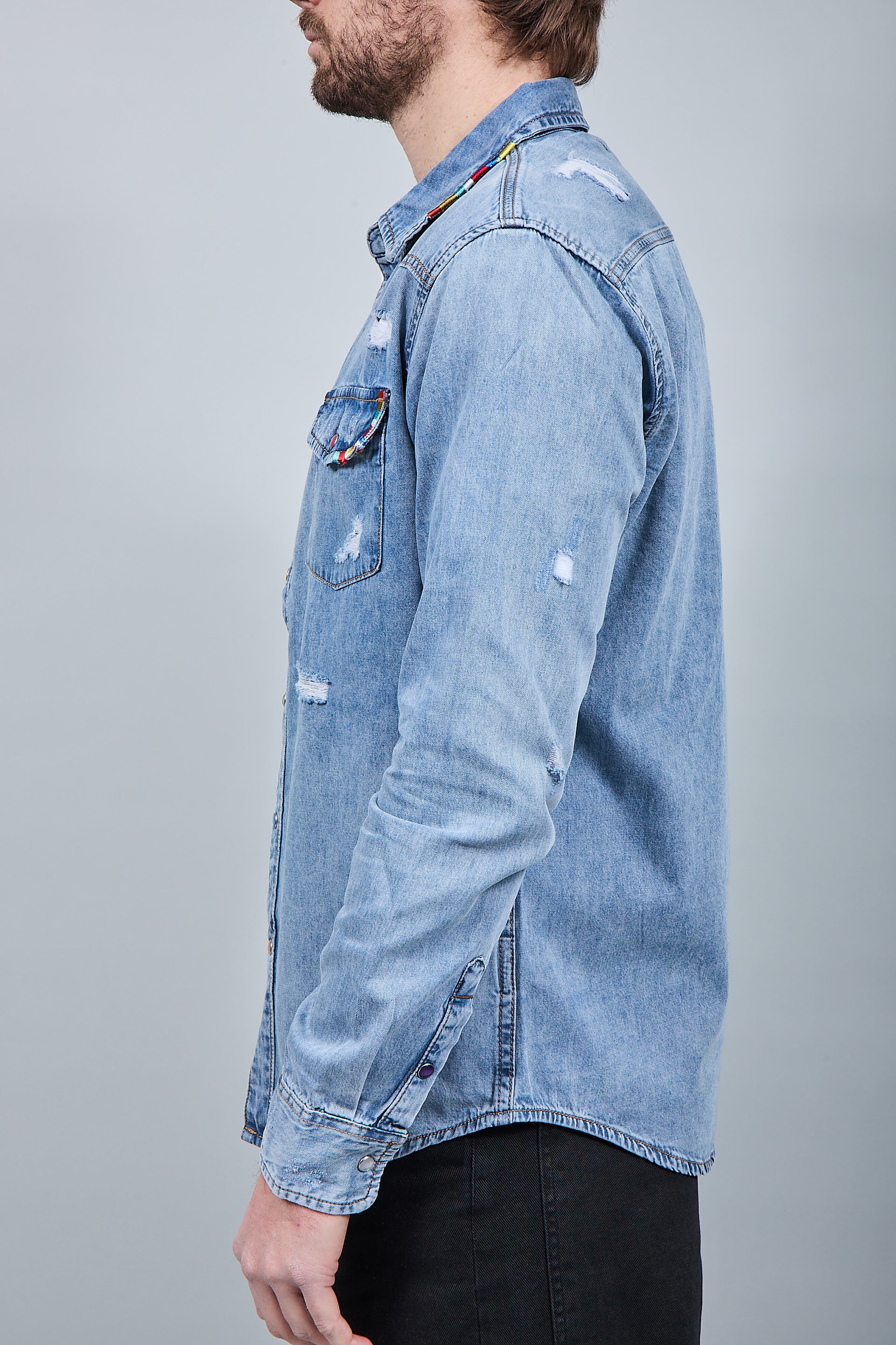 Camicia Jeans Gianni Lupo 6520