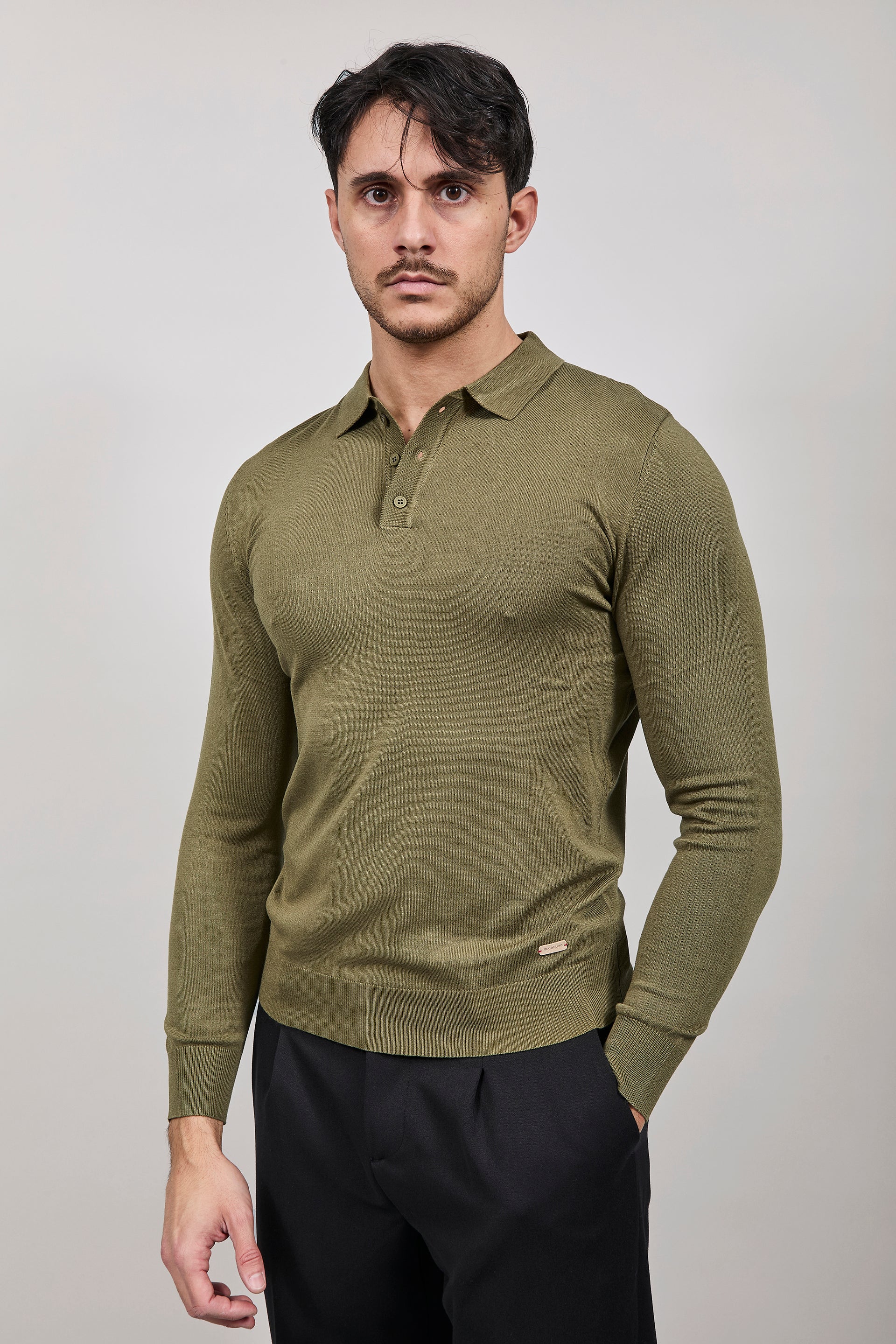 Polo manica lunga Gianni Lupo 33762 Militare