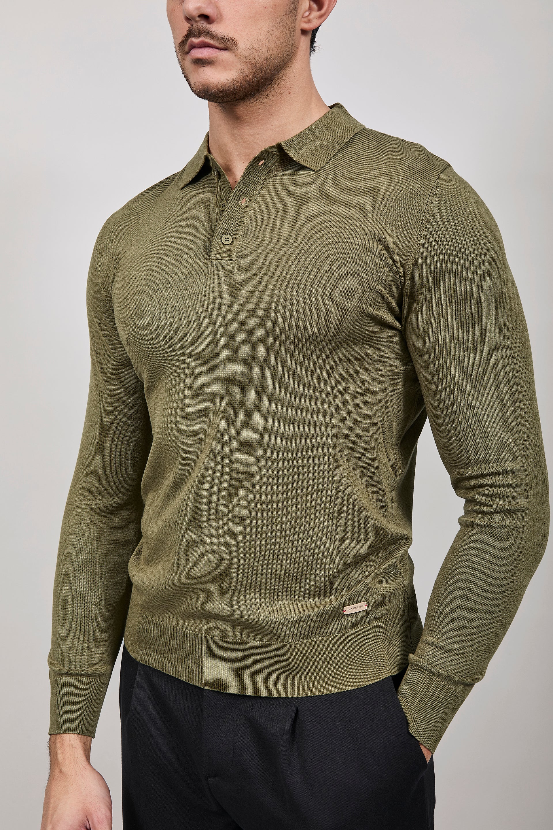 Polo manica lunga Gianni Lupo 33762 Militare