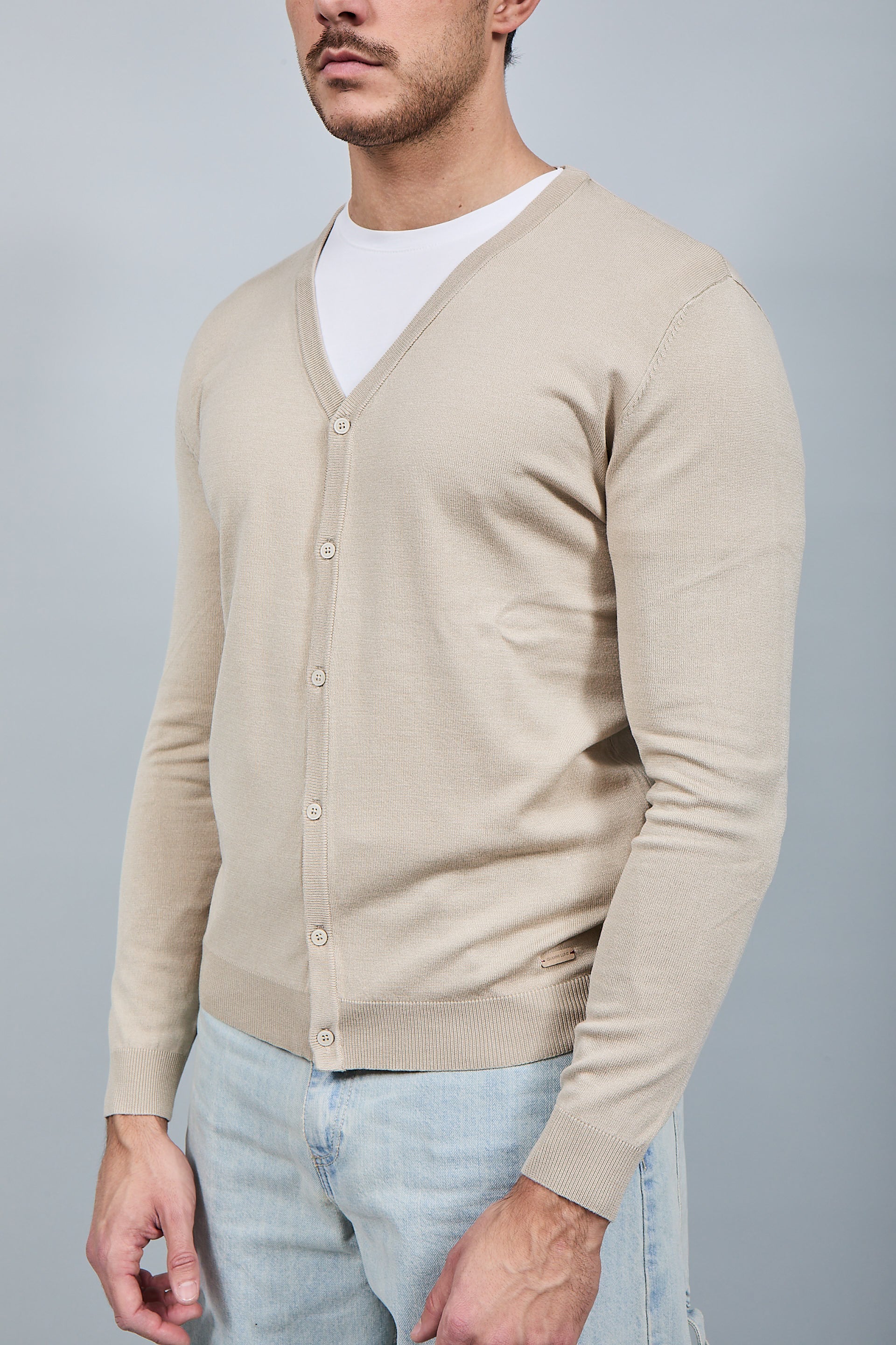 Cardigan Gianni Lupo 513 Beige
