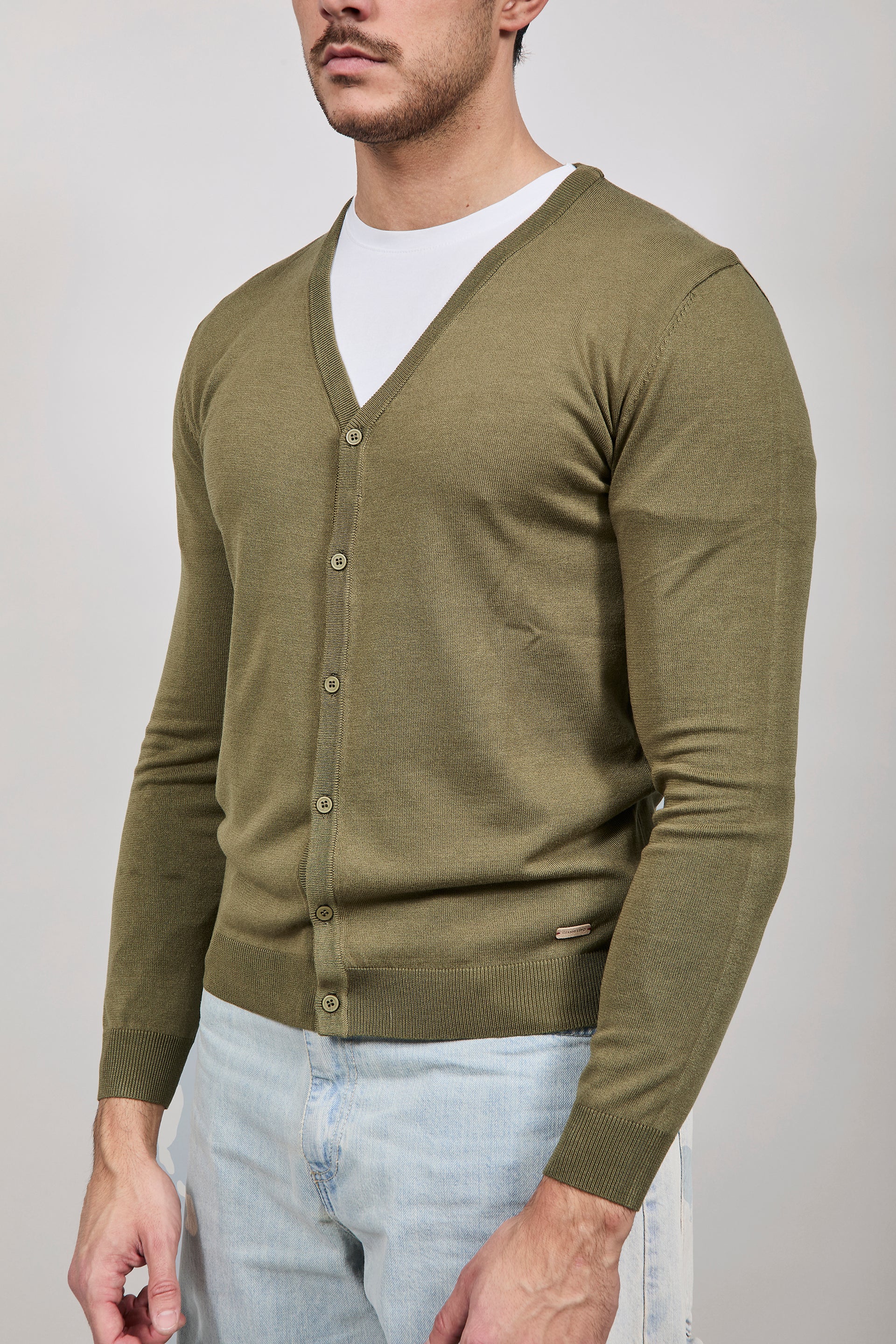 Cardigan Gianni Lupo 513 Militare