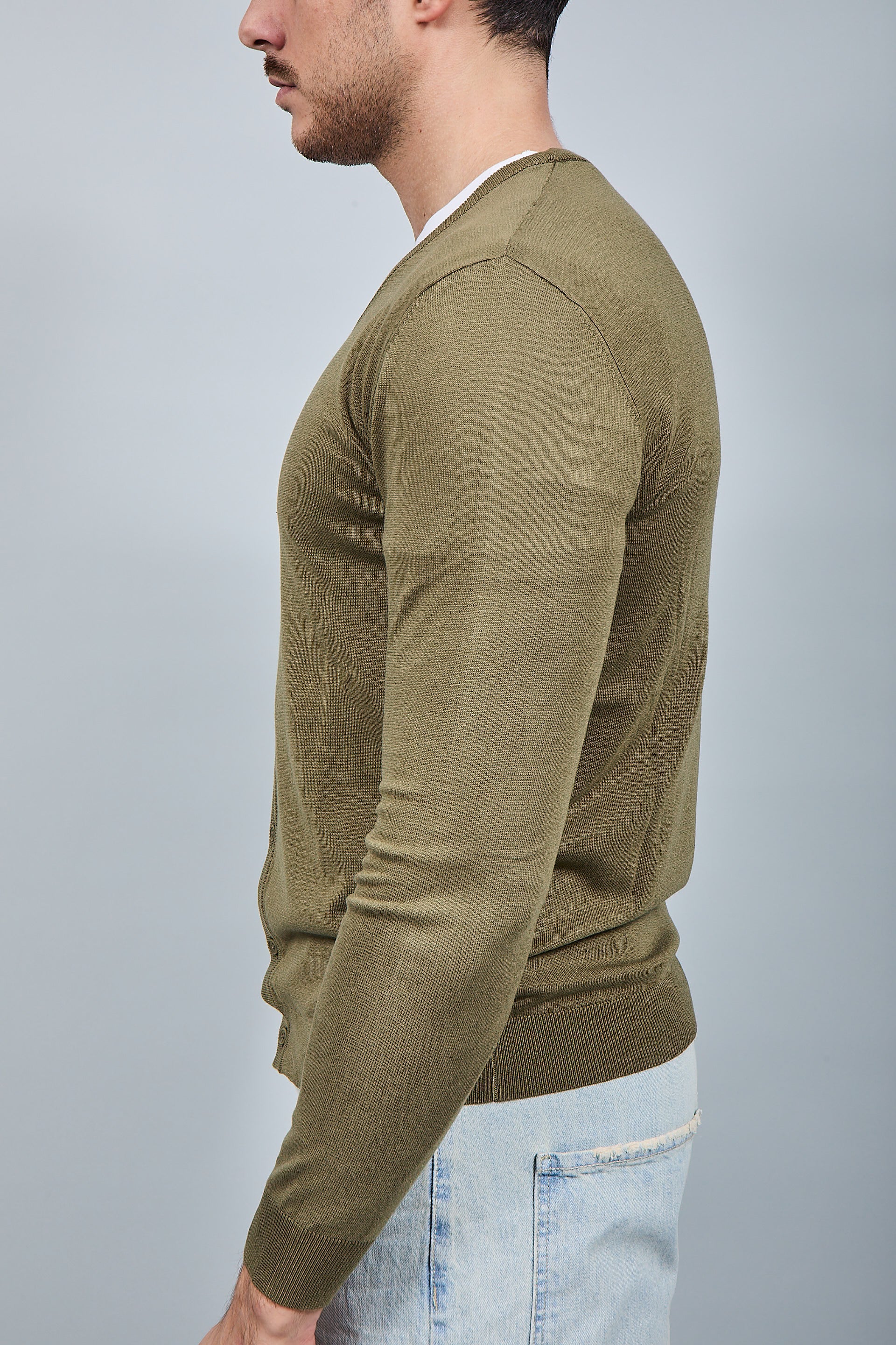 Cardigan Gianni Lupo 513 Militare