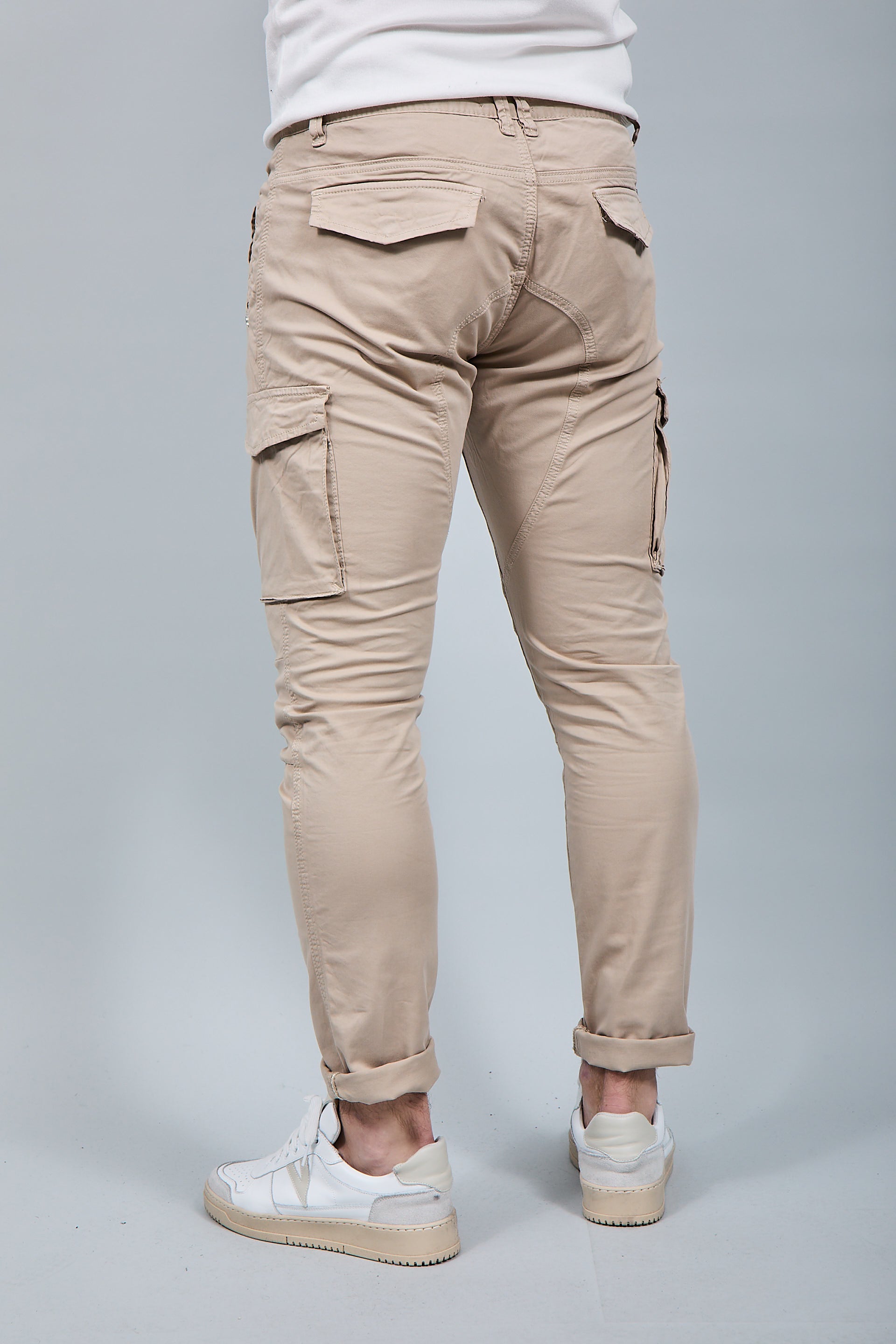 Pantalone Gianni Lupo Cargo Beige 2363