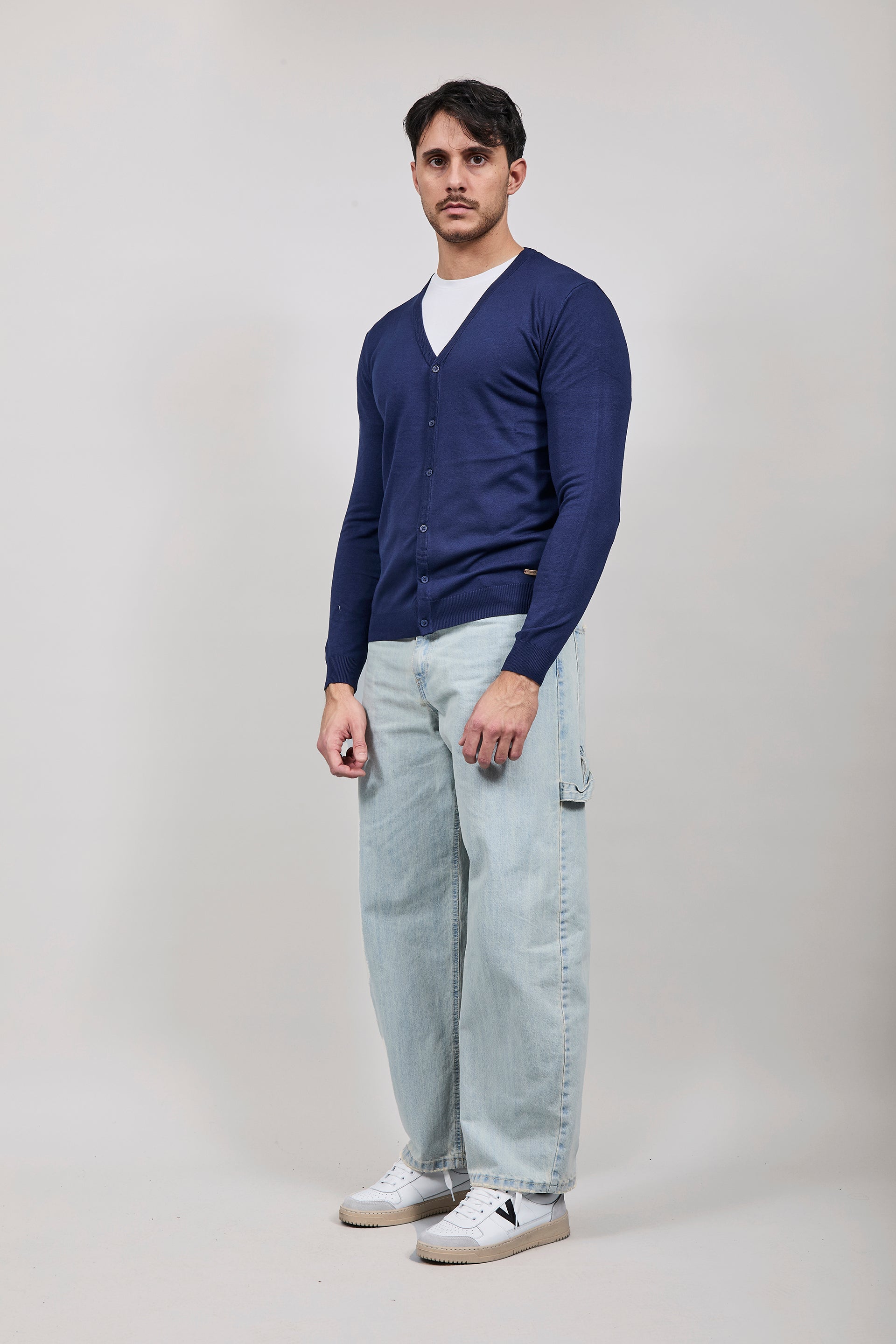 Cardigan Gianni Lupo 513 Blu