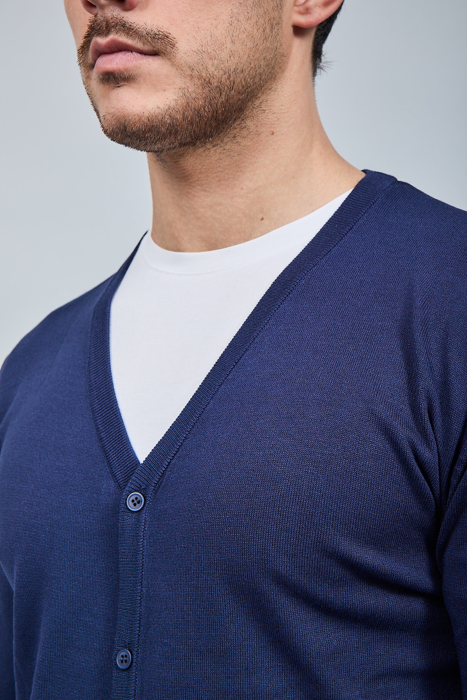 Cardigan Gianni Lupo 513 Blu