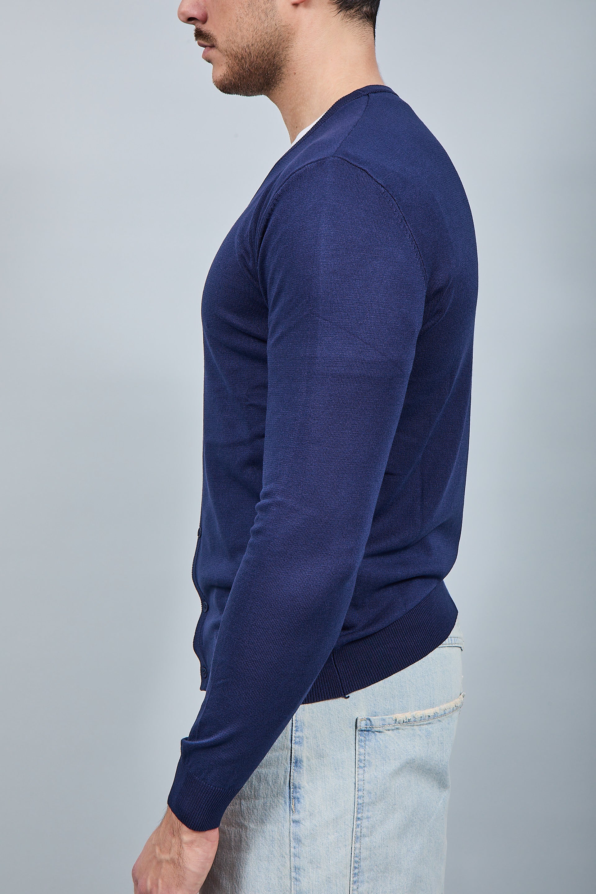 Cardigan Gianni Lupo 513 Blu