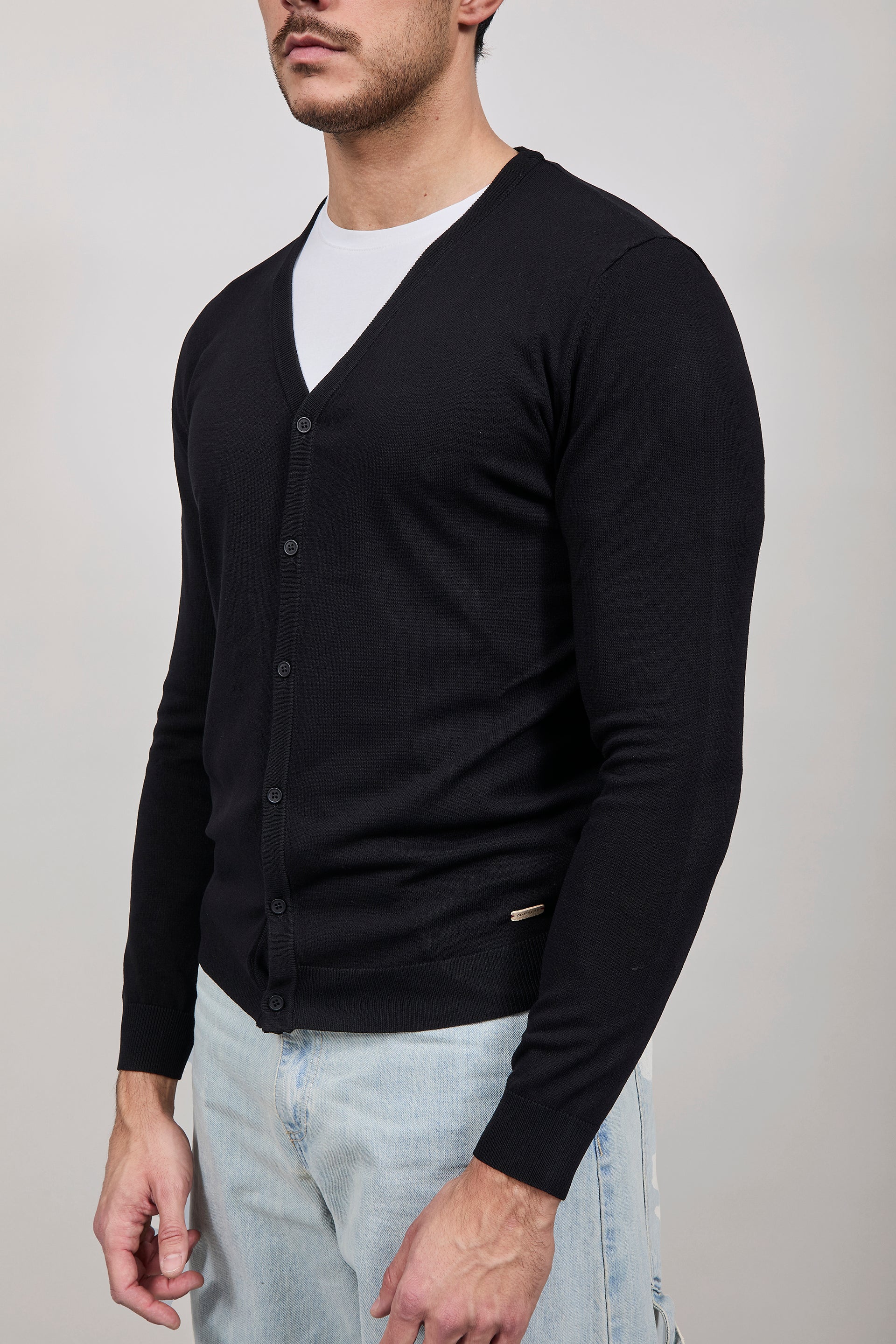 Cardigan Gianni Lupo 513 Nero